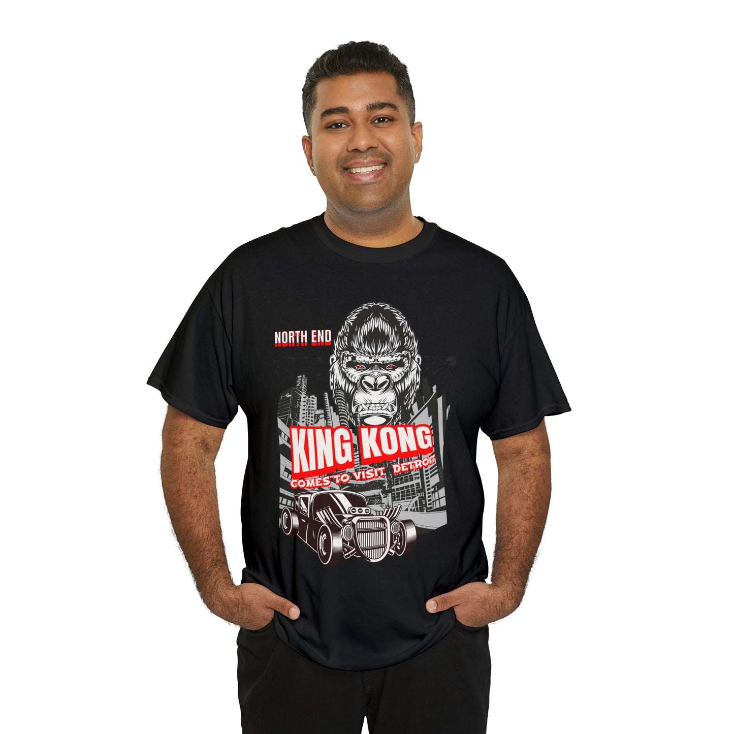 Unisex Heavy Cotton Tee NORTH END KONG