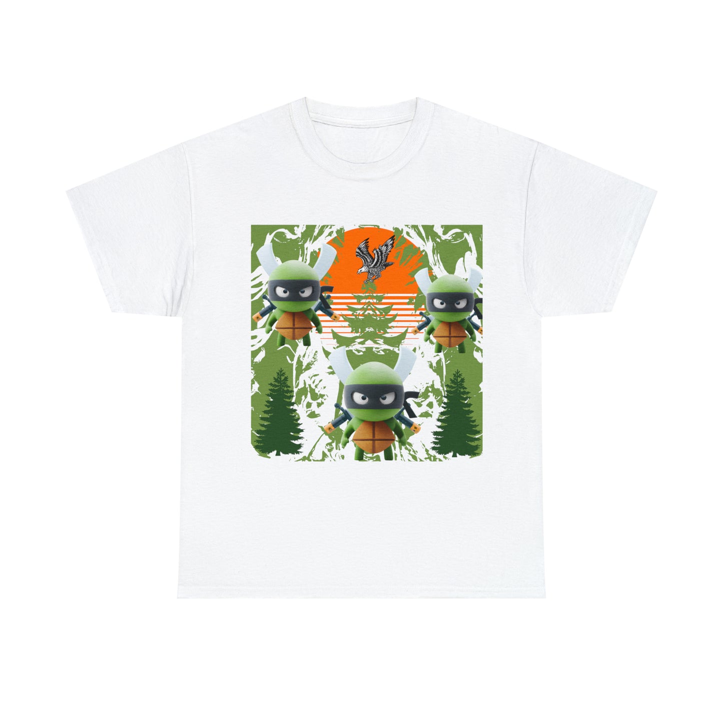 Unisex Heavy Cotton Tee The return of the three ninjas