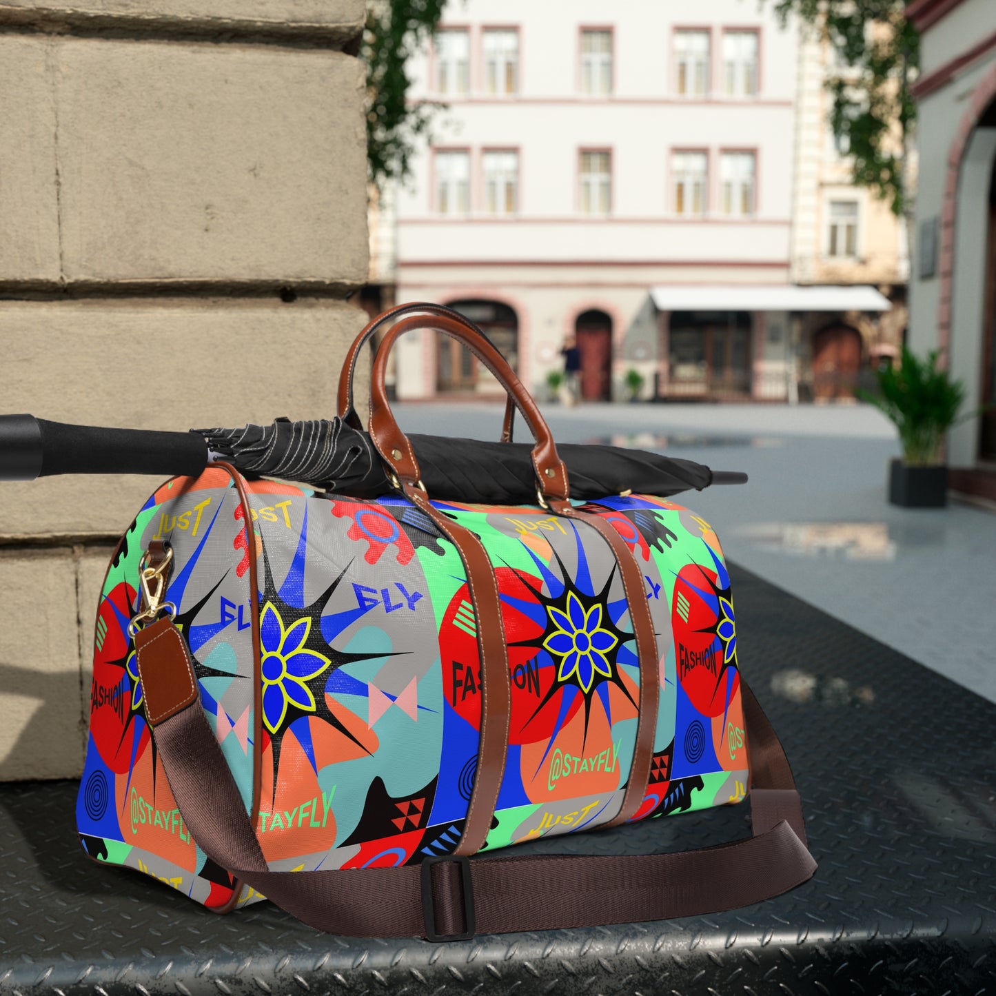 Waterproof Travel Bag STAR FLOWER TRAVEL BAG