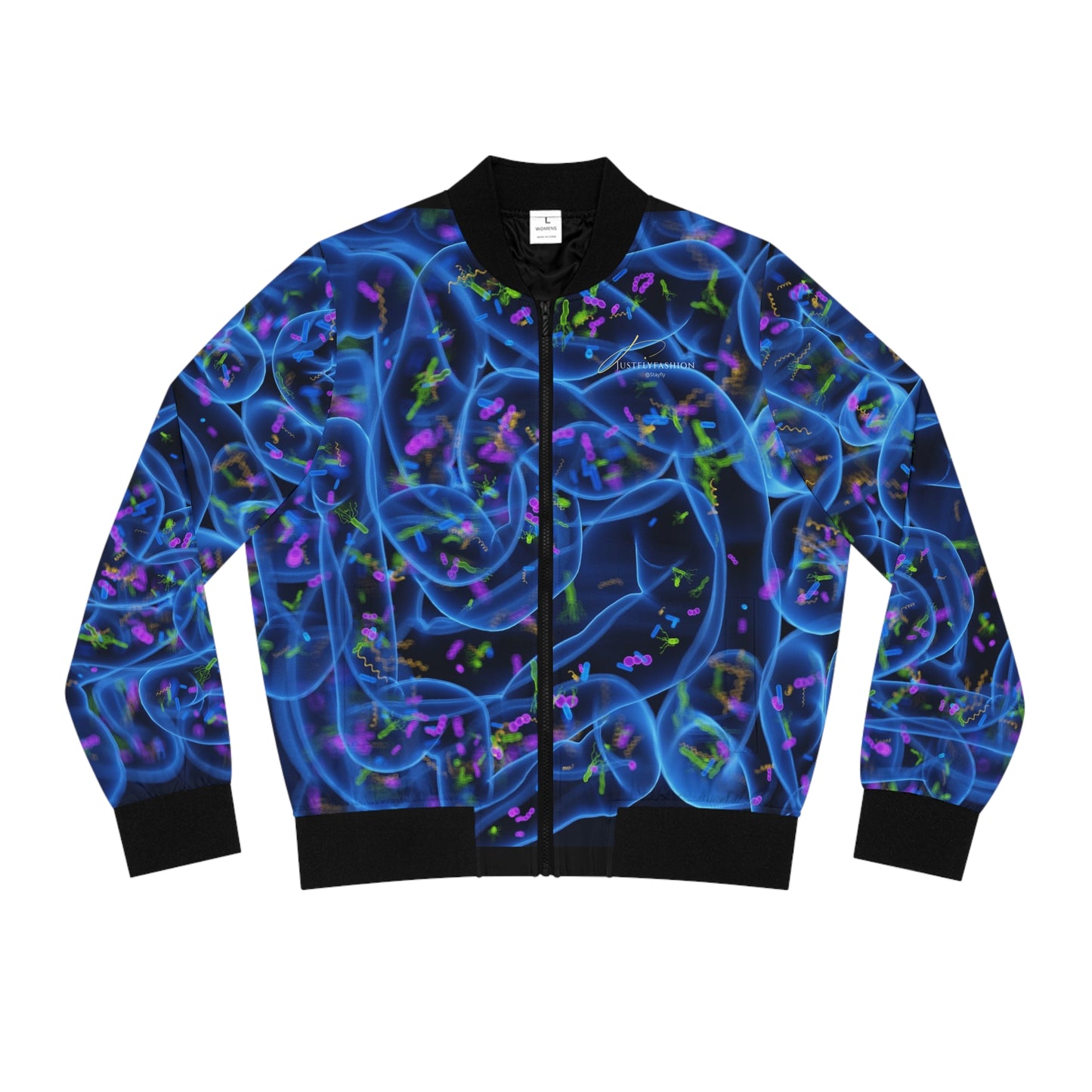 Women's Bomber Jacket (AOP) Justflyfashion