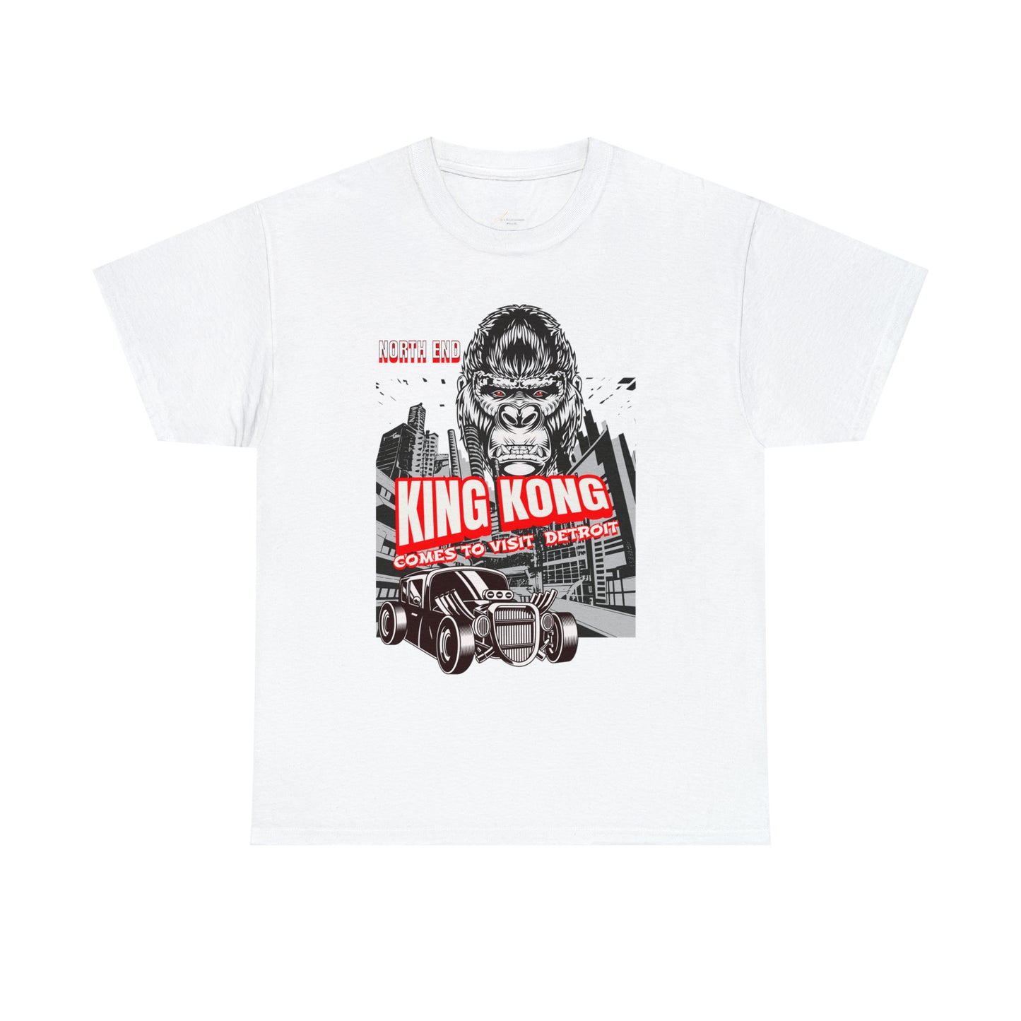 Unisex Heavy Cotton Tee NORTH END KONG