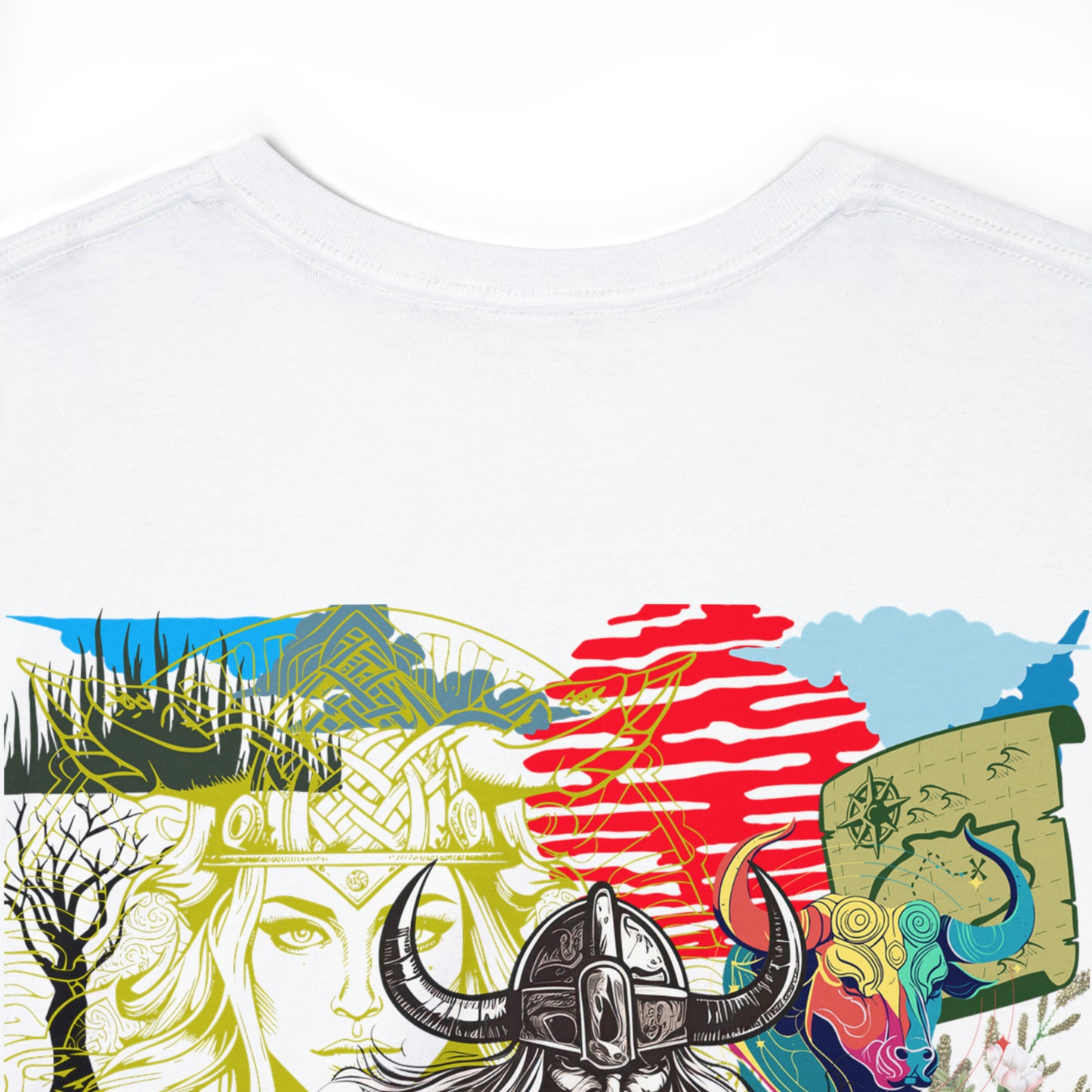 Unisex Heavy Cotton Tee  VIKING WARLORD
