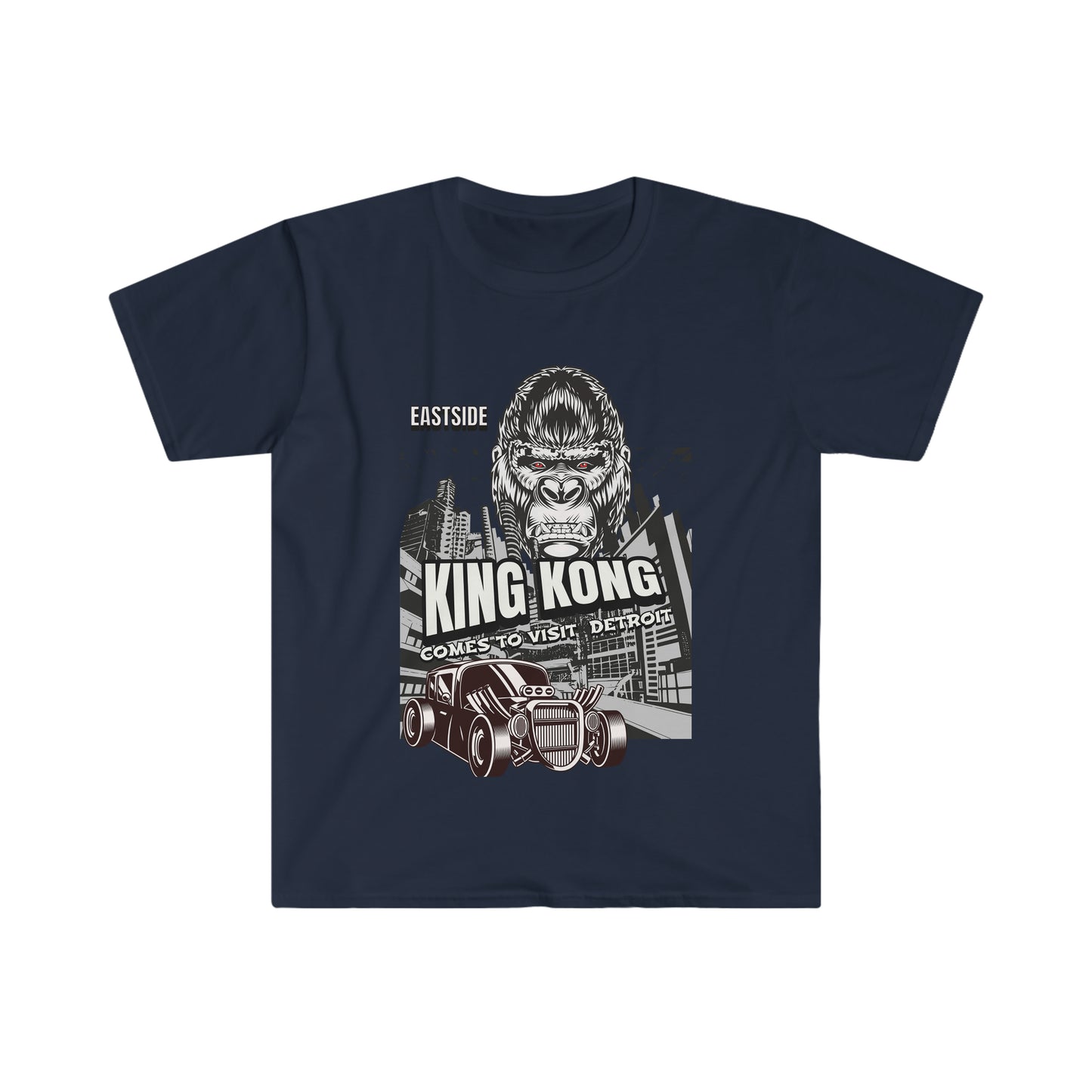 Unisex Softstyle T-Shirt EASTSIDE KONG