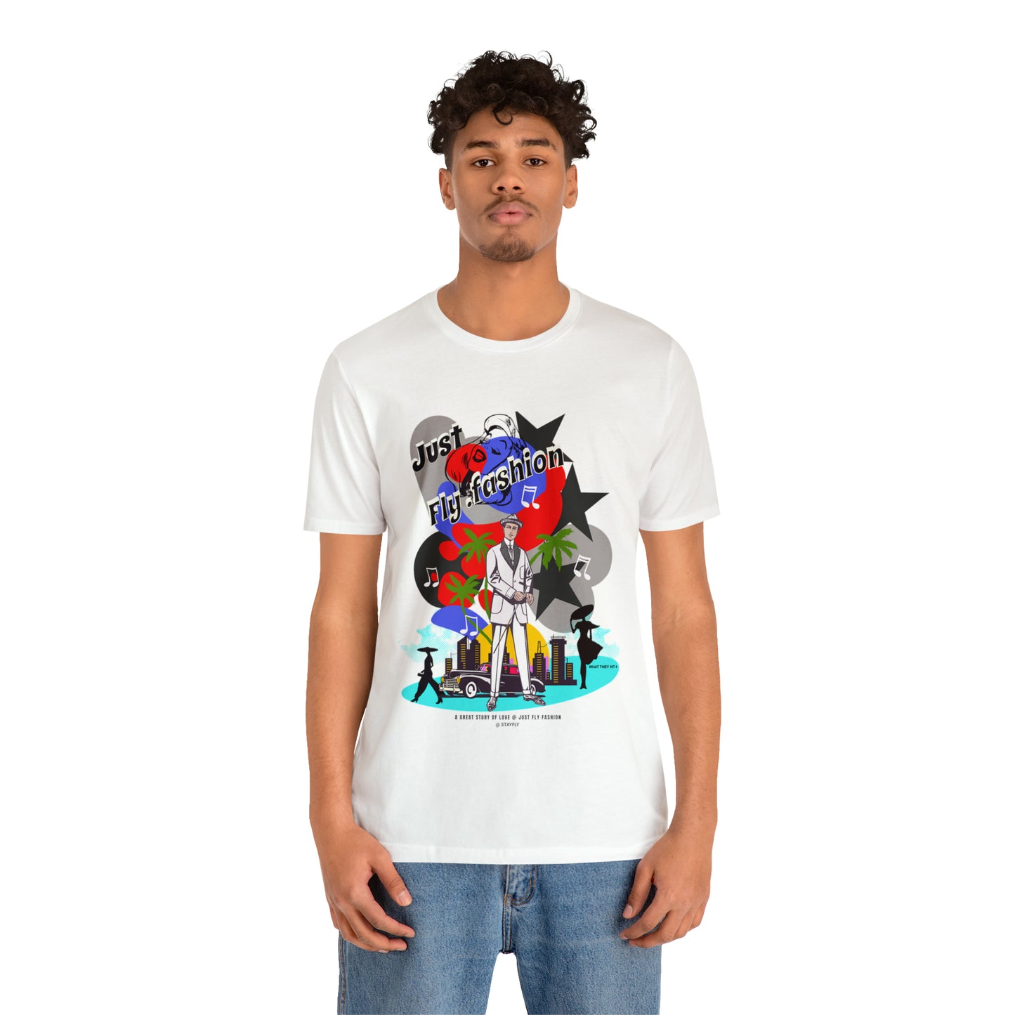 Unisex Jersey Short Sleeve Tee A GREAT STORY OF LOVE