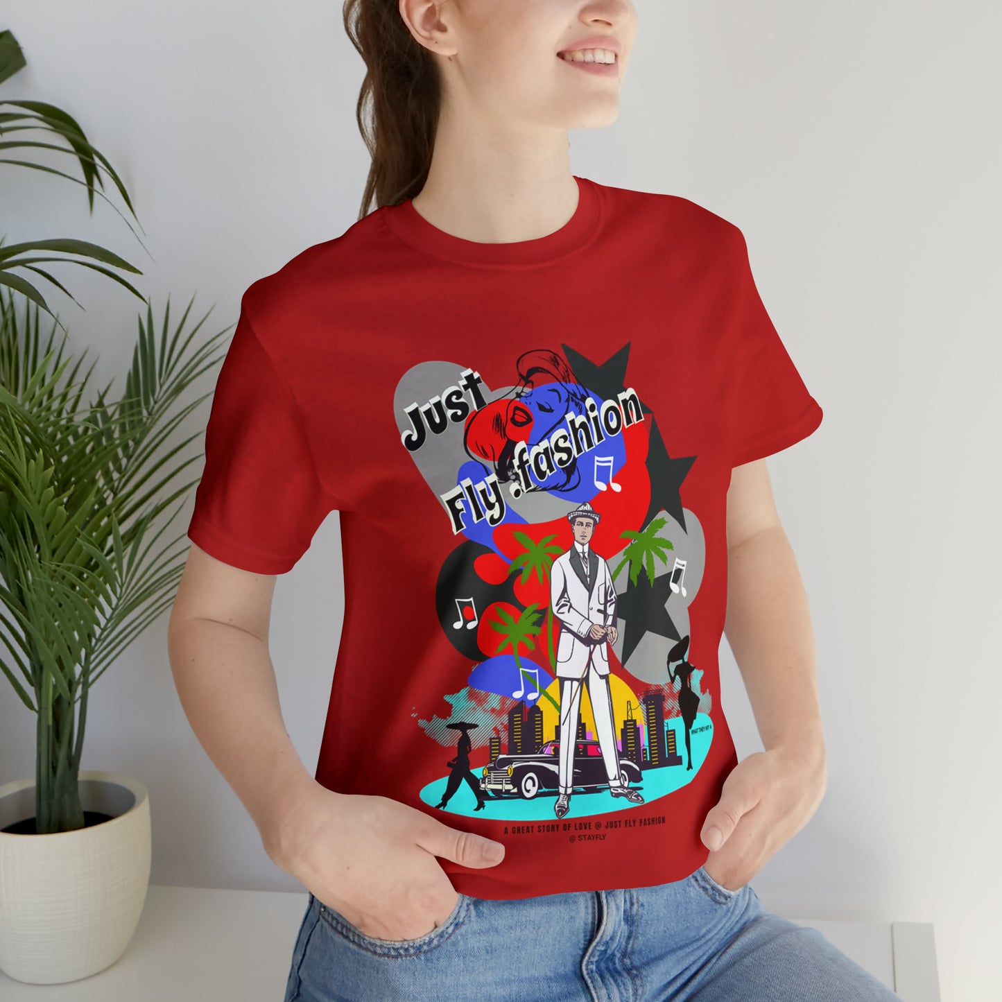 Unisex Jersey Short Sleeve Tee A GREAT STORY OF LOVE
