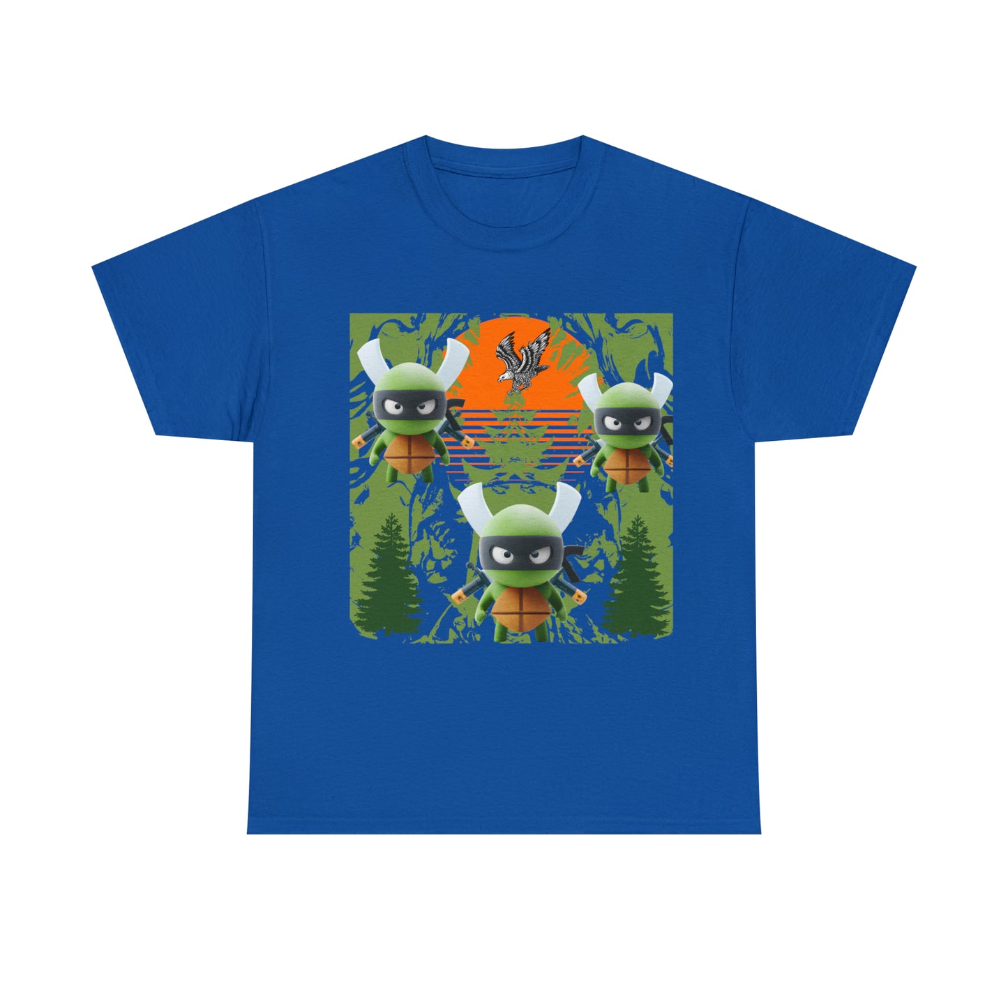 Unisex Heavy Cotton Tee The return of the three ninjas