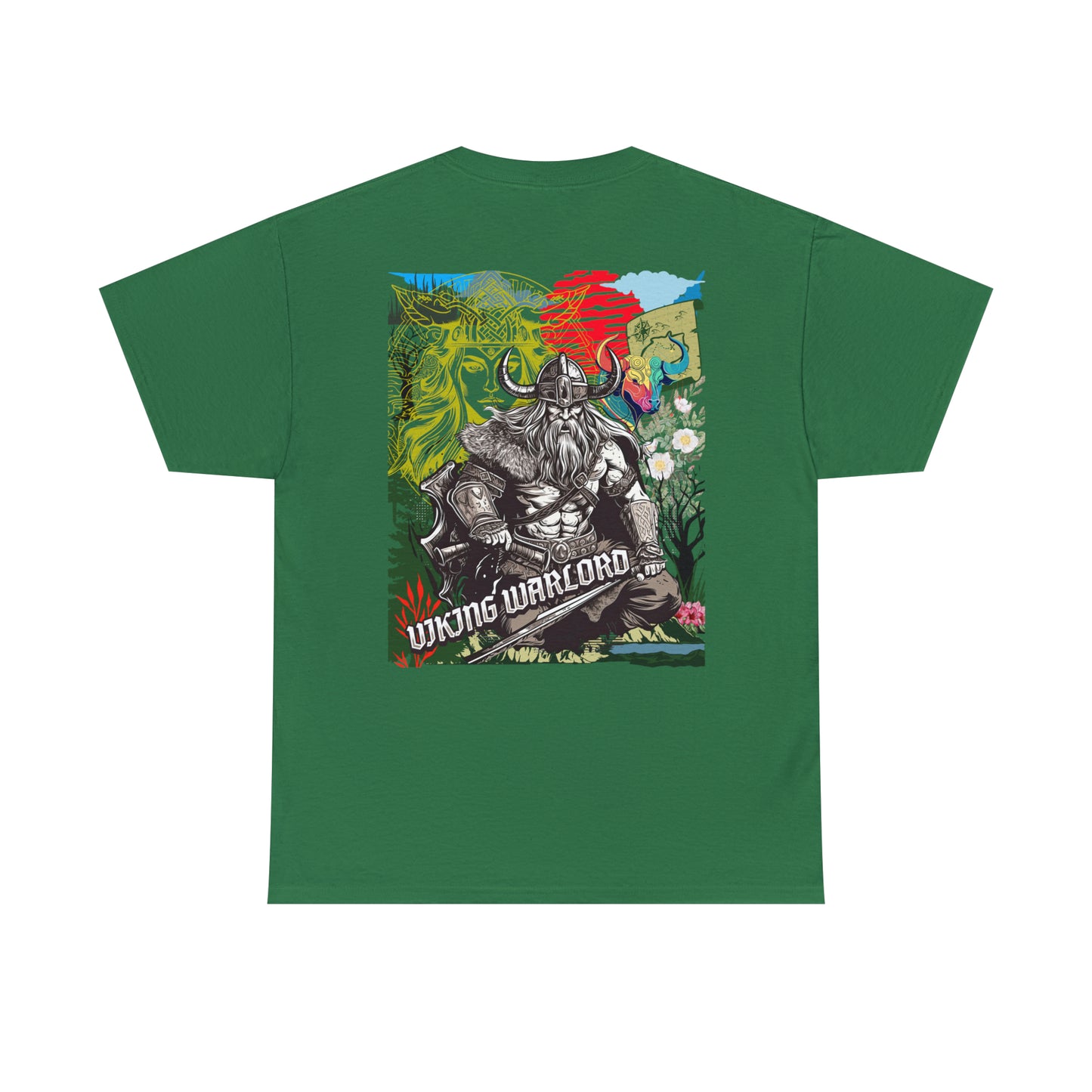 Unisex Heavy Cotton Tee  VIKING WARLORD