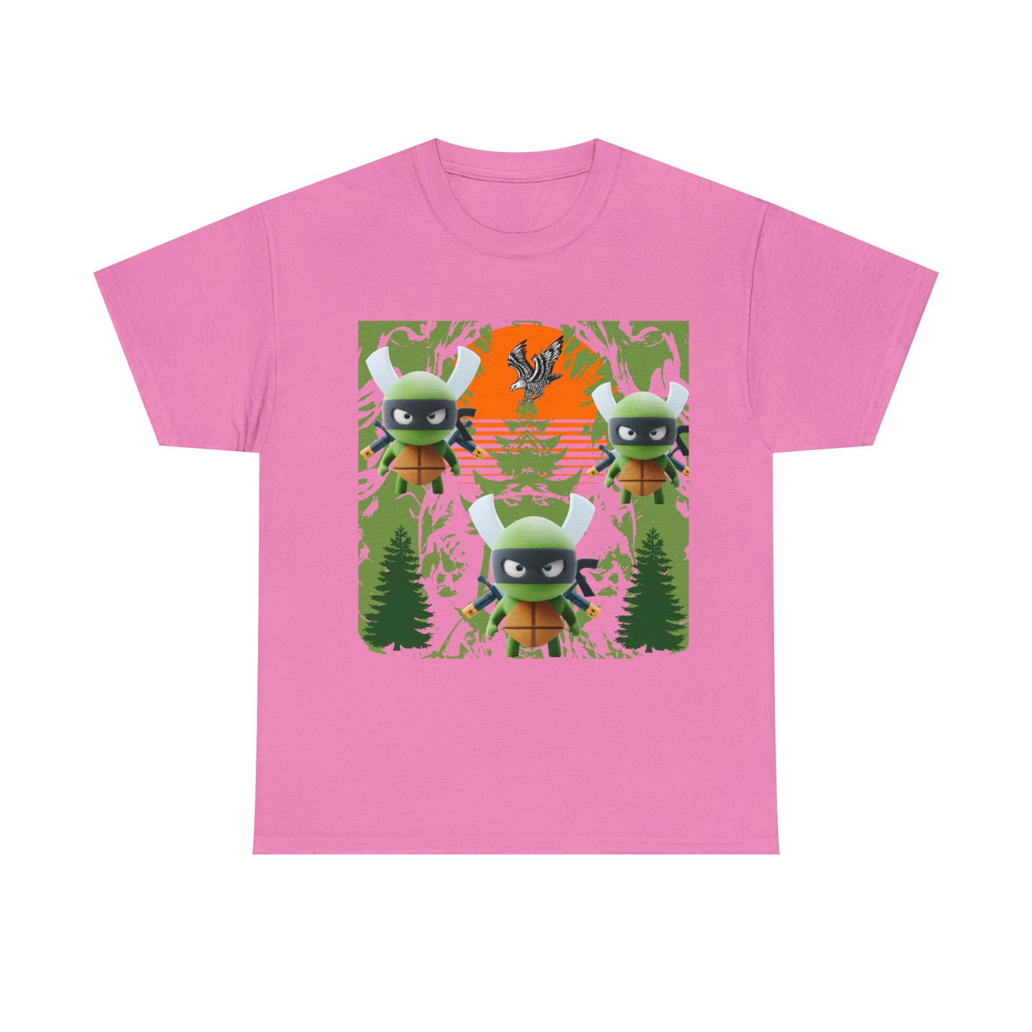 Unisex Heavy Cotton Tee The return of the three ninjas