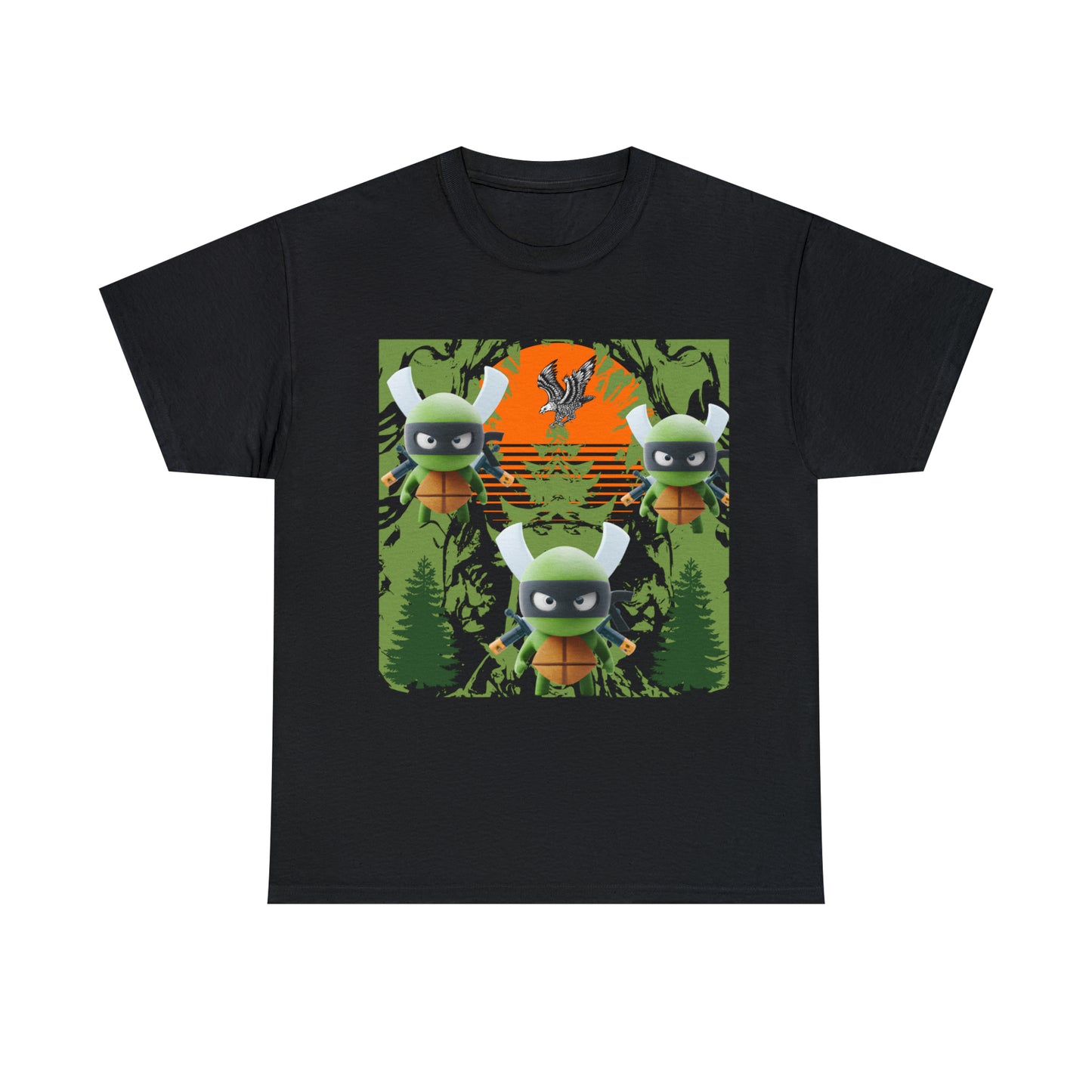 Unisex Heavy Cotton Tee The return of the three ninjas