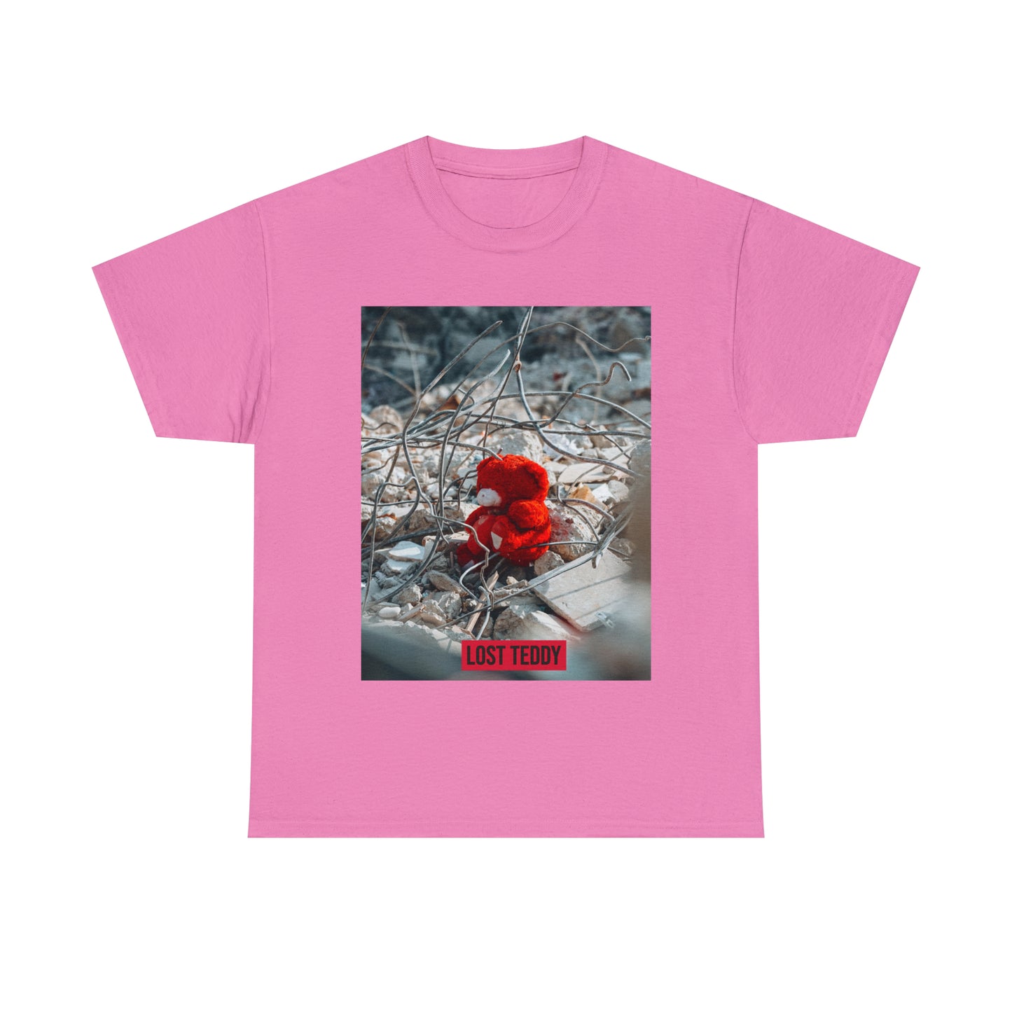 Unisex Heavy Cotton Tee Lost Teddy