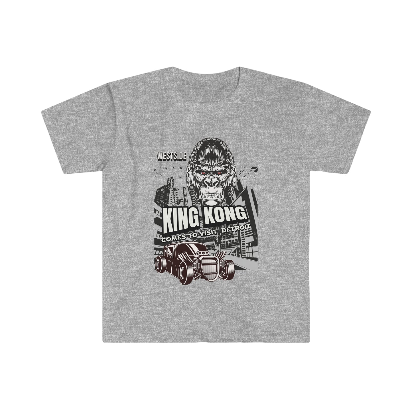 Unisex Softstyle T-Shirt KING KONG WHT