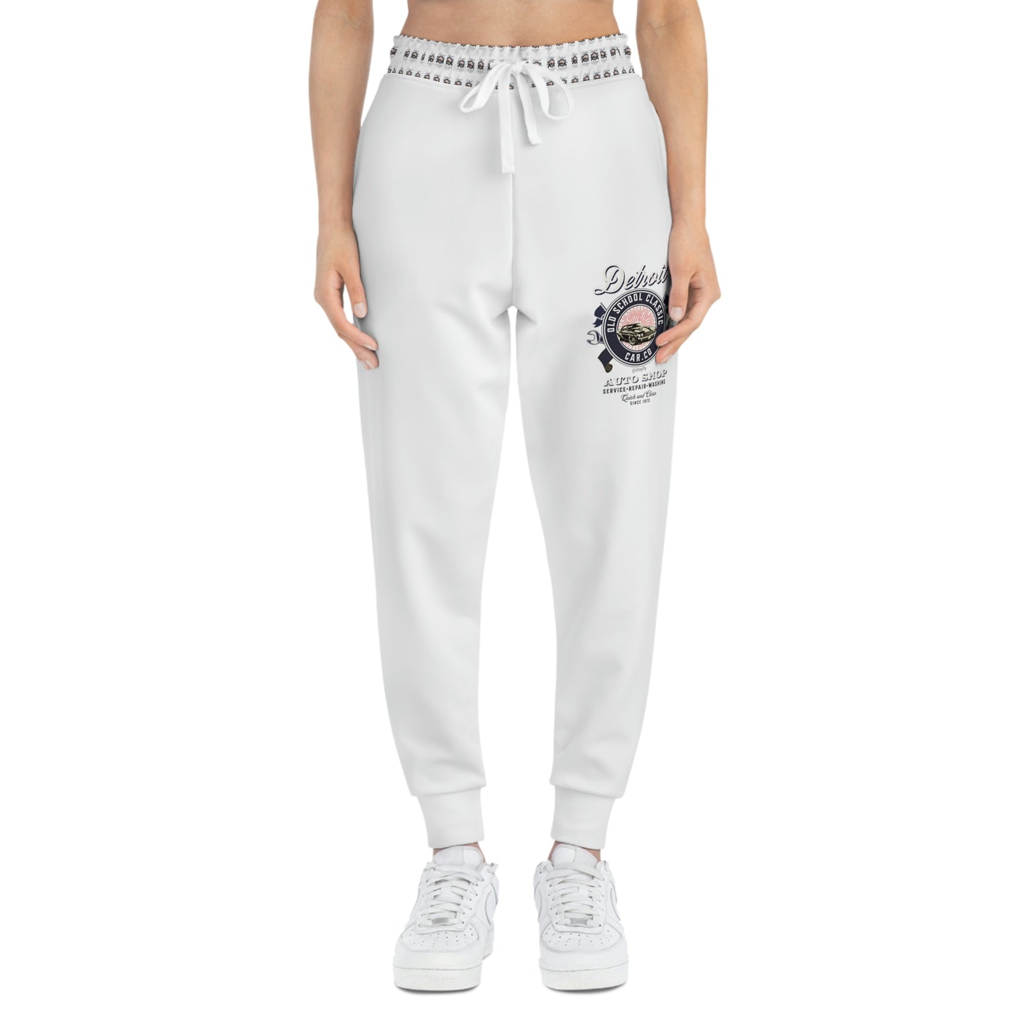 Athletic Joggers (AOP) Detroit Old School Chassic co