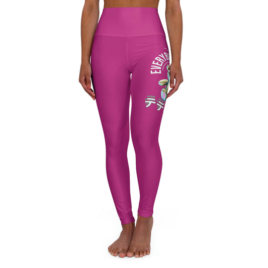 High Waisted Yoga Leggings (AOP)