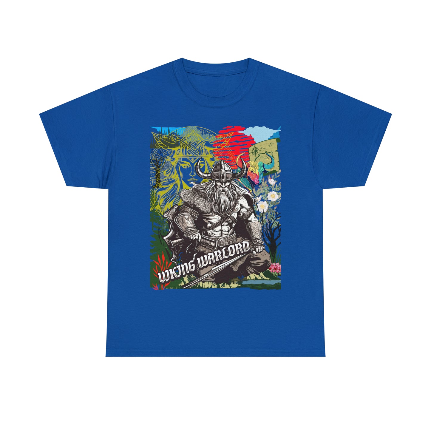 Unisex Heavy Cotton Tee  VIKING WARLORD