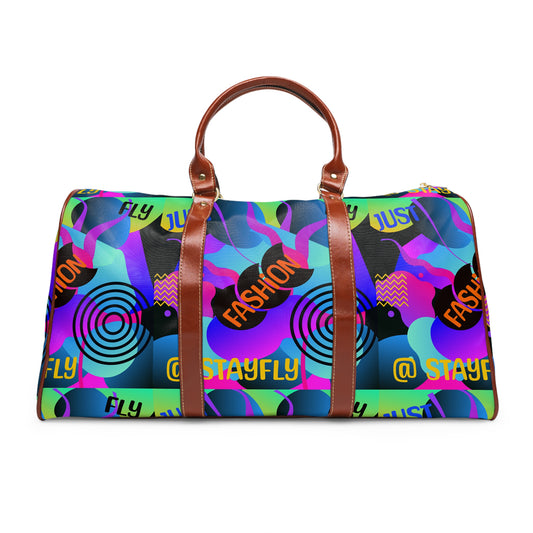 Waterproof Travel Bag Just Fly Fashion Pattern