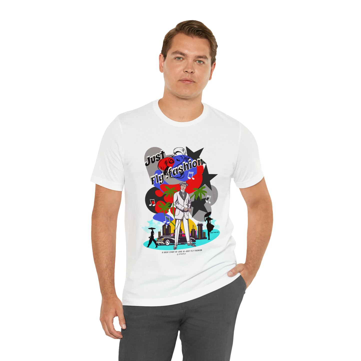 Unisex Jersey Short Sleeve Tee A GREAT STORY OF LOVE