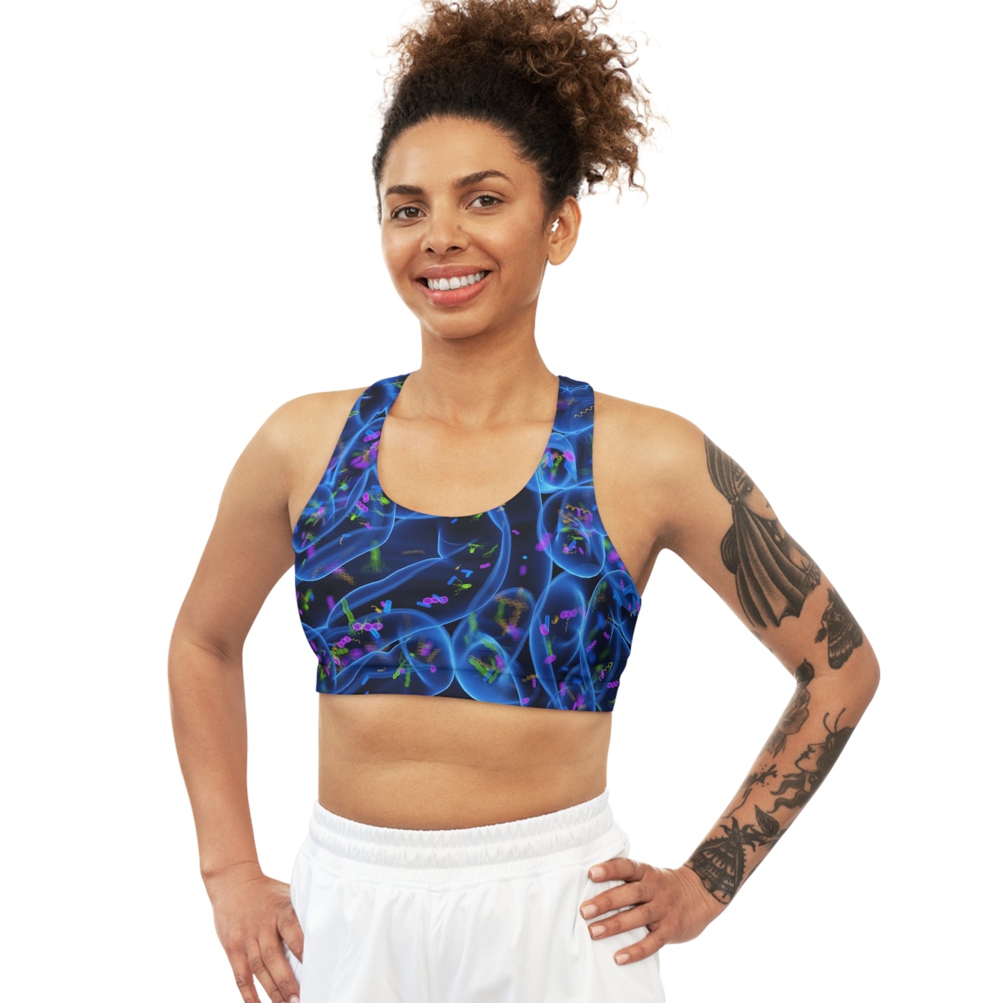 Seamless Sports Bra (AOP) Justflyfashion