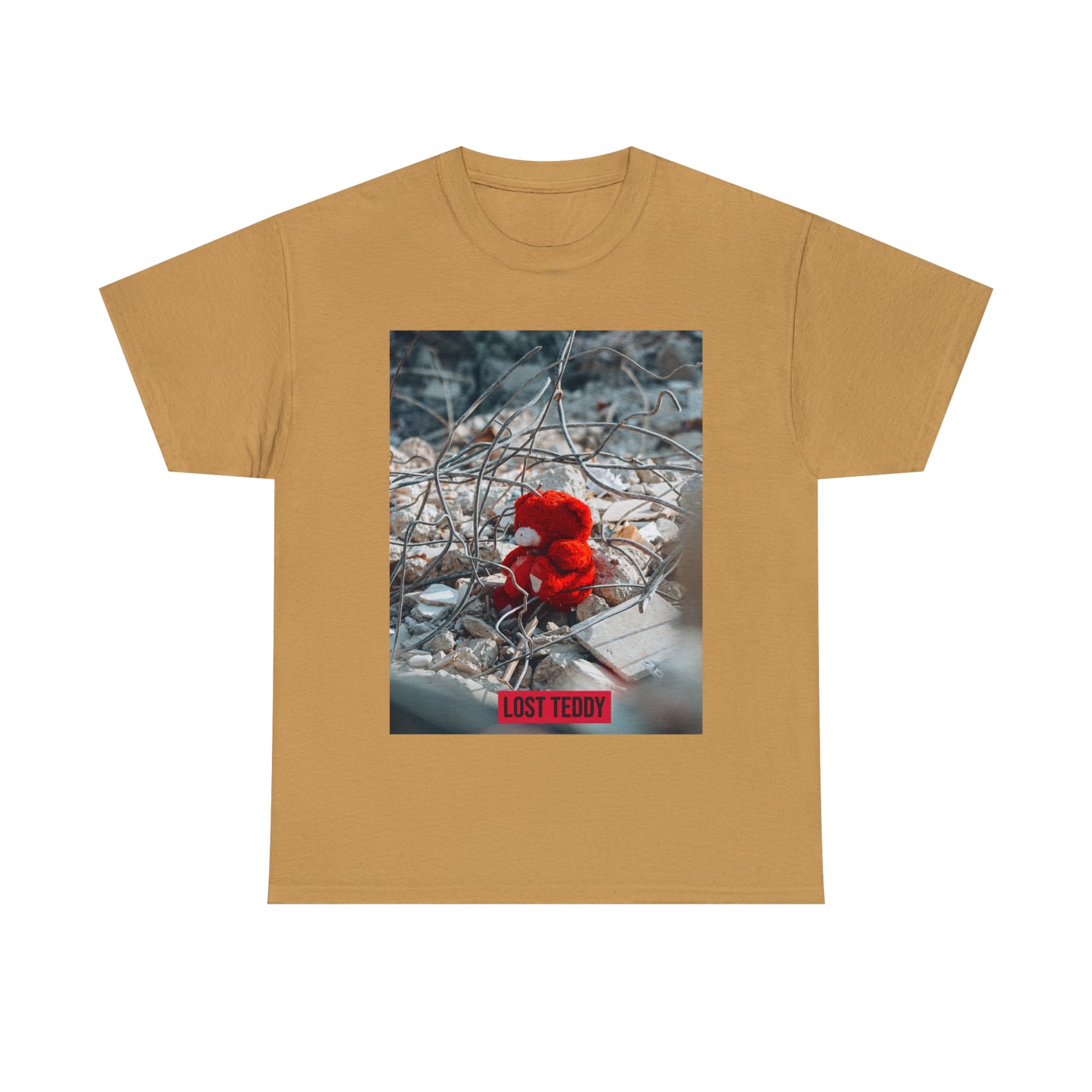 Unisex Heavy Cotton Tee Lost Teddy