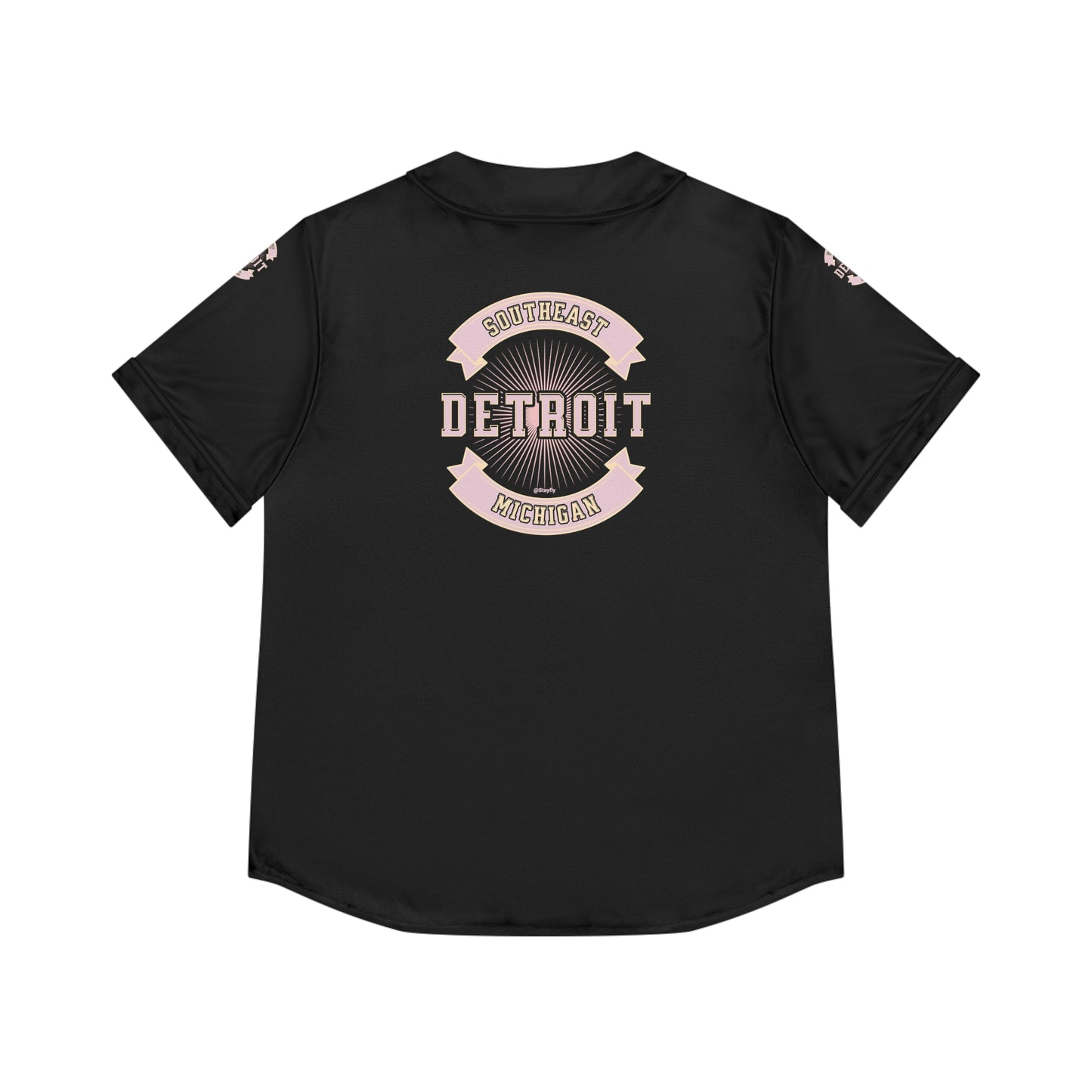 Women's Baseball Jersey (AOP) Southeast Michigan Detroit