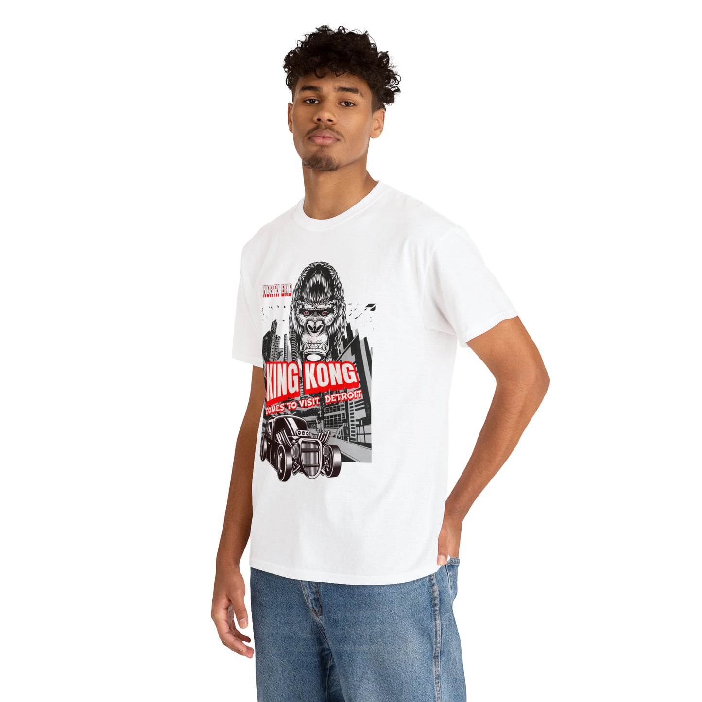 Unisex Heavy Cotton Tee NORTH END KONG