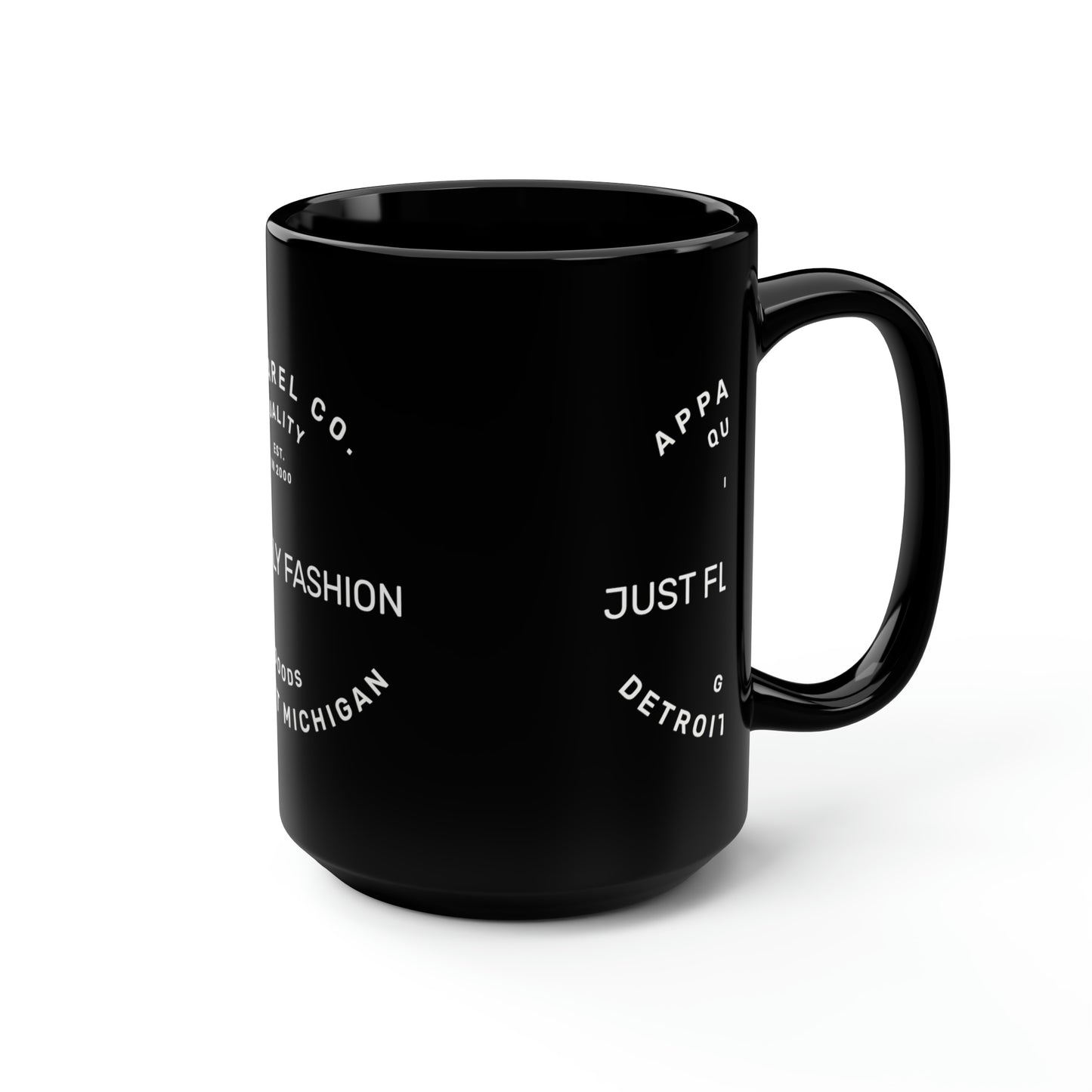 Black Mug, 15oz