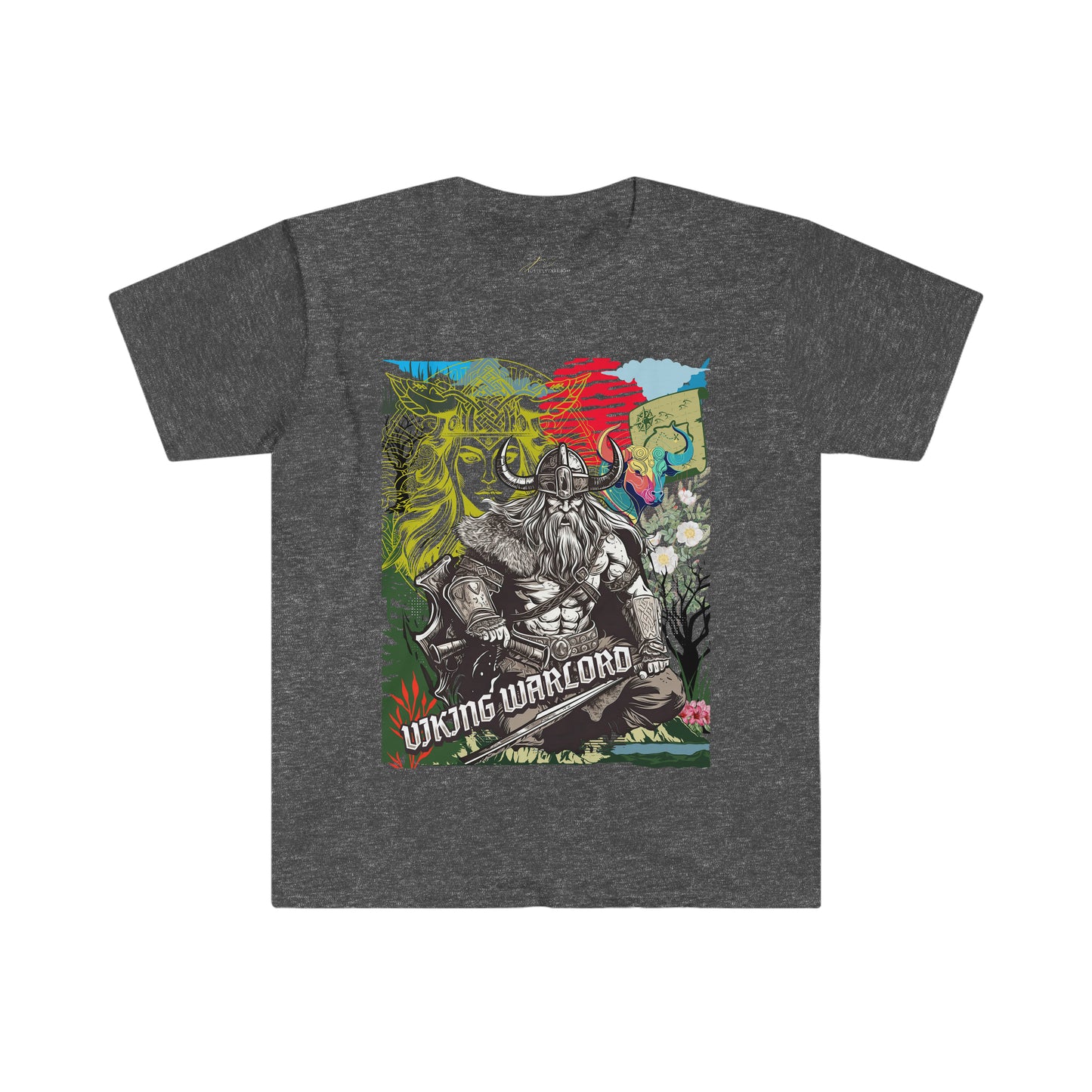 Unisex Softstyle T-Shirt Viking Warlord