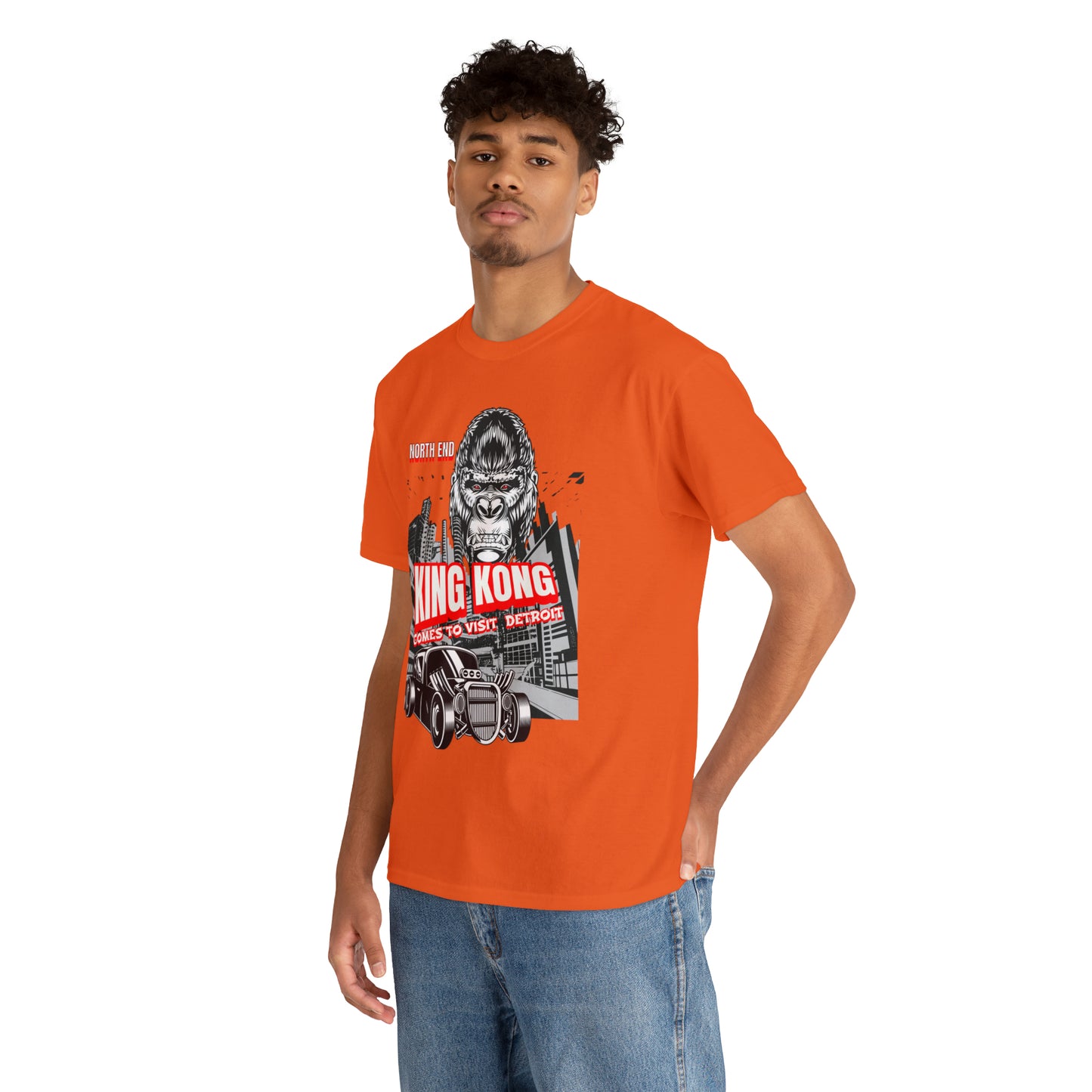 Unisex Heavy Cotton Tee NORTH END KONG