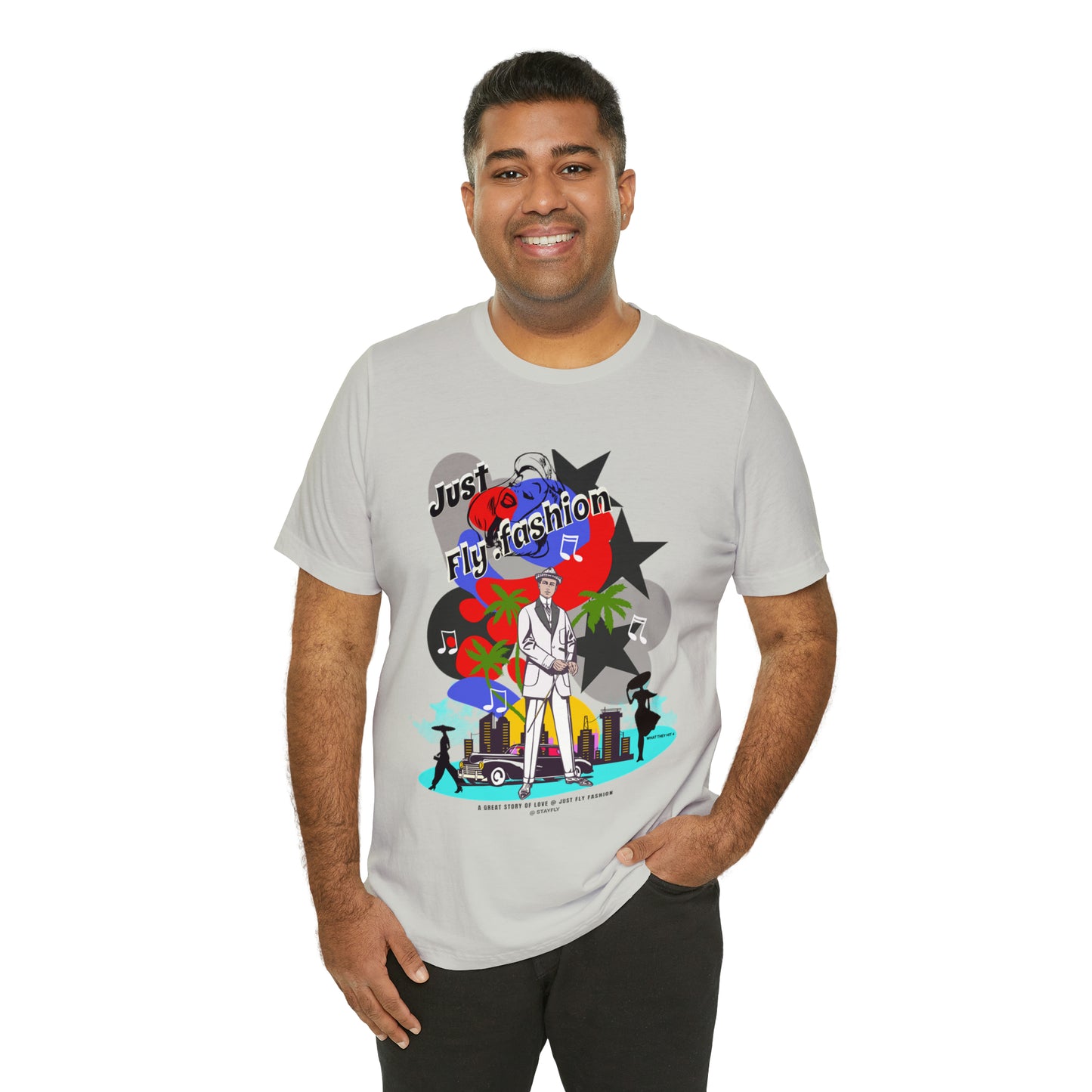 Unisex Jersey Short Sleeve Tee A GREAT STORY OF LOVE