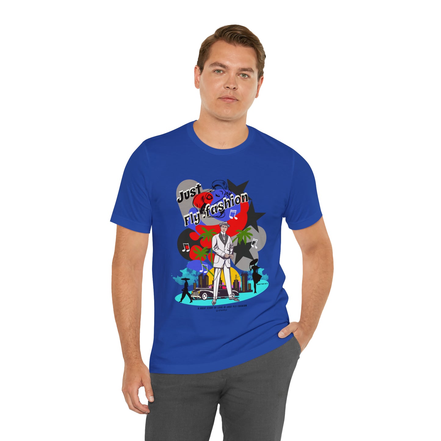 Unisex Jersey Short Sleeve Tee A GREAT STORY OF LOVE