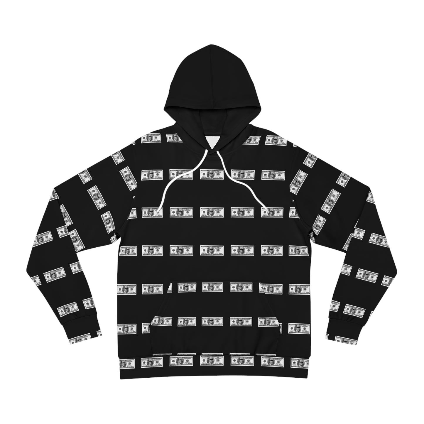 Fashion Hoodie (AOP) 100 Dollar Bill UNISEX @Stayfly