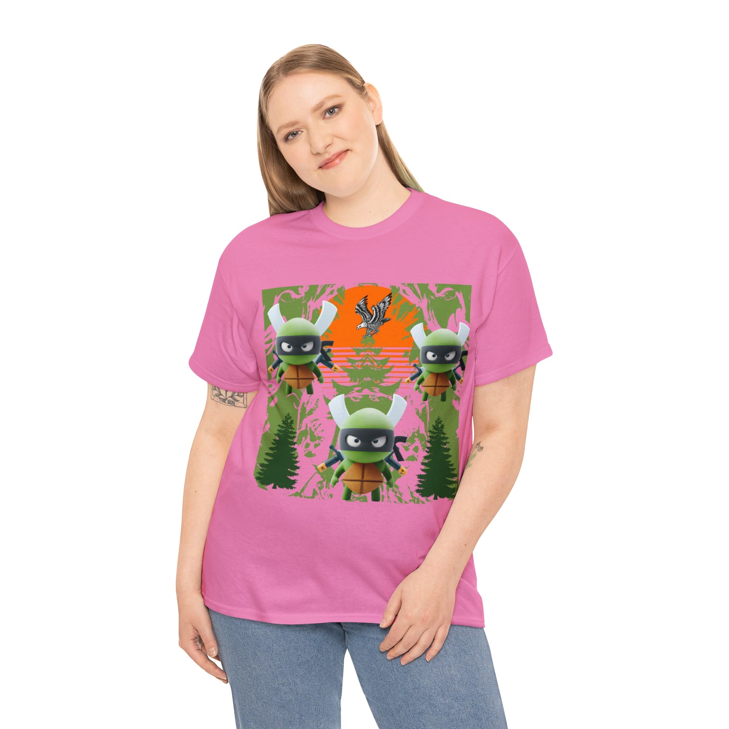 Unisex Heavy Cotton Tee The return of the three ninjas