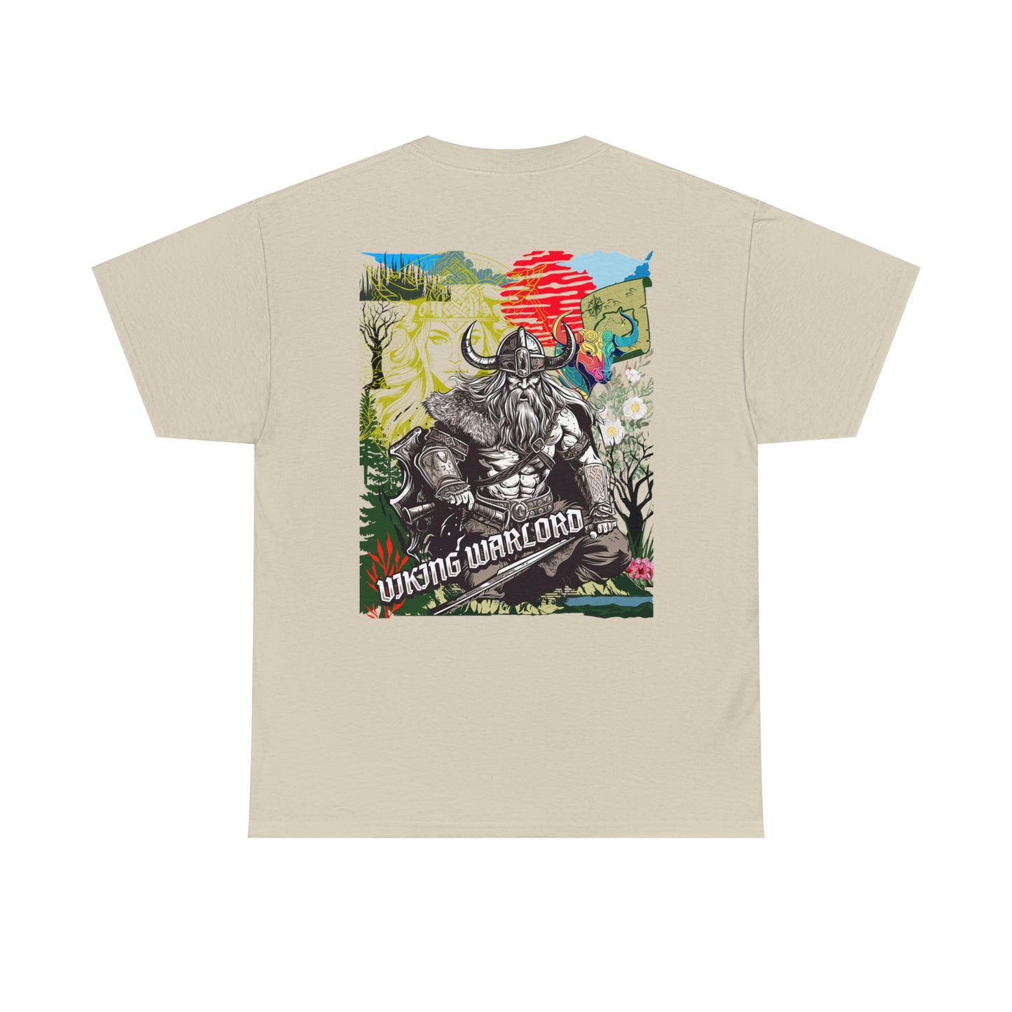 Unisex Heavy Cotton Tee  VIKING WARLORD