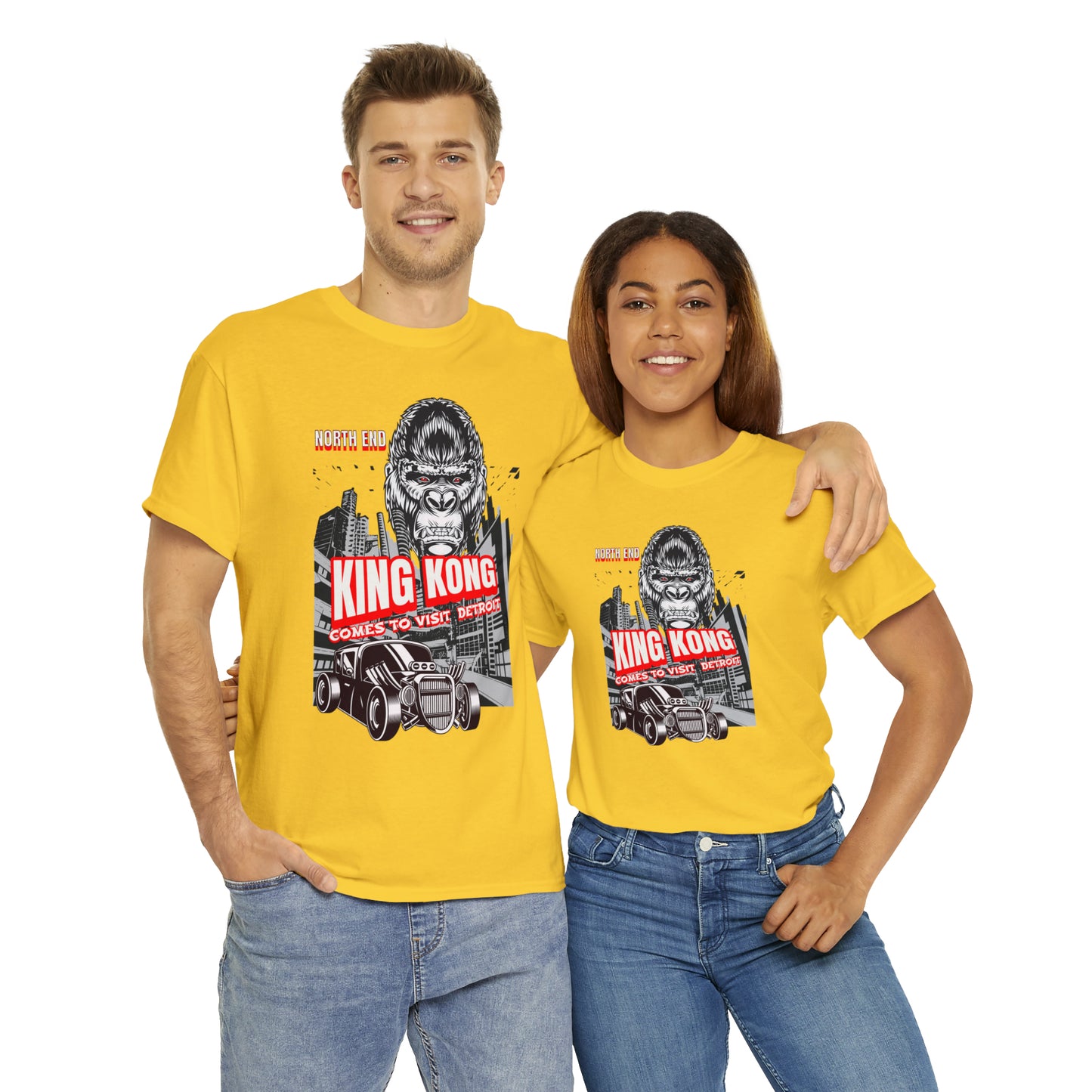 Unisex Heavy Cotton Tee NORTH END KONG