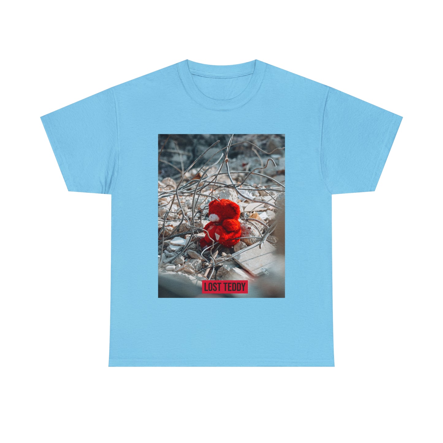 Unisex Heavy Cotton Tee Lost Teddy