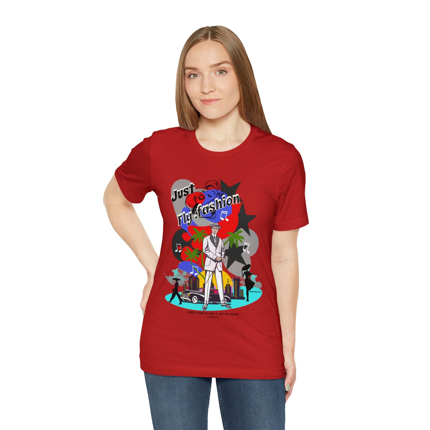 Unisex Jersey Short Sleeve Tee A GREAT STORY OF LOVE