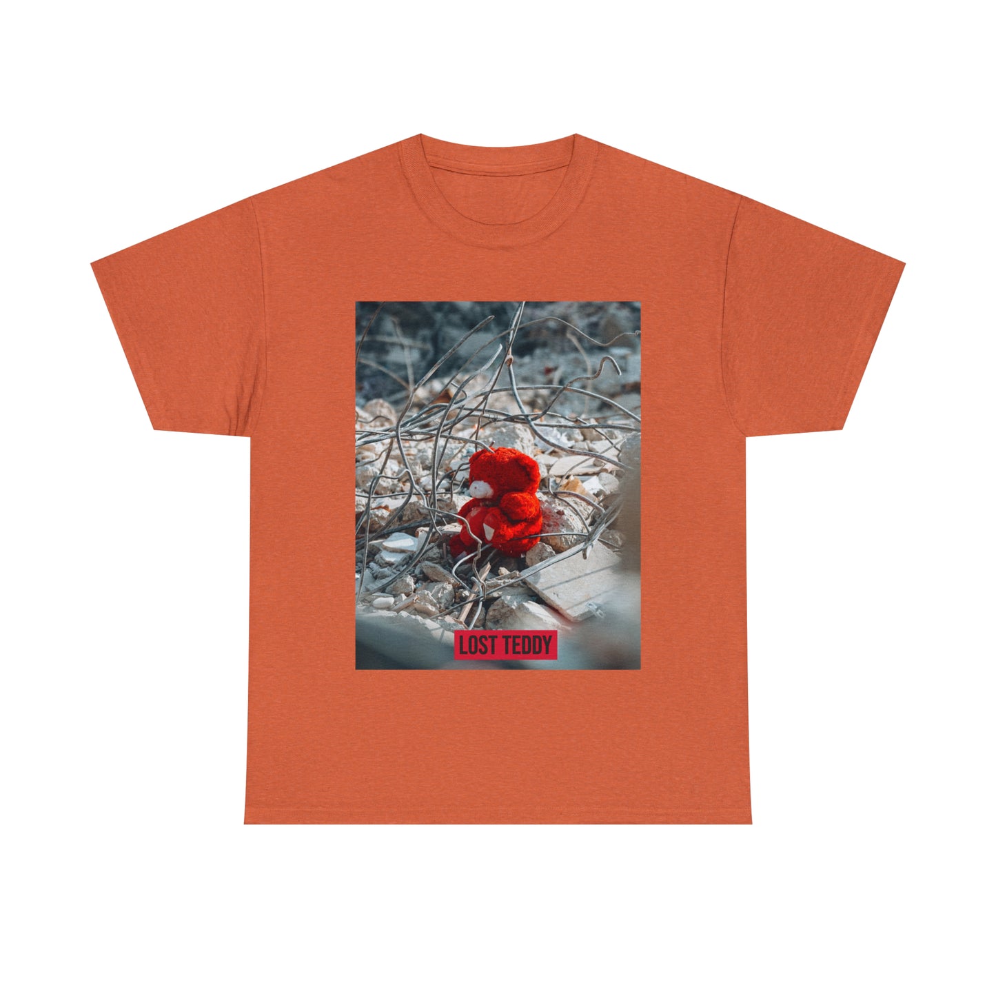 Unisex Heavy Cotton Tee Lost Teddy