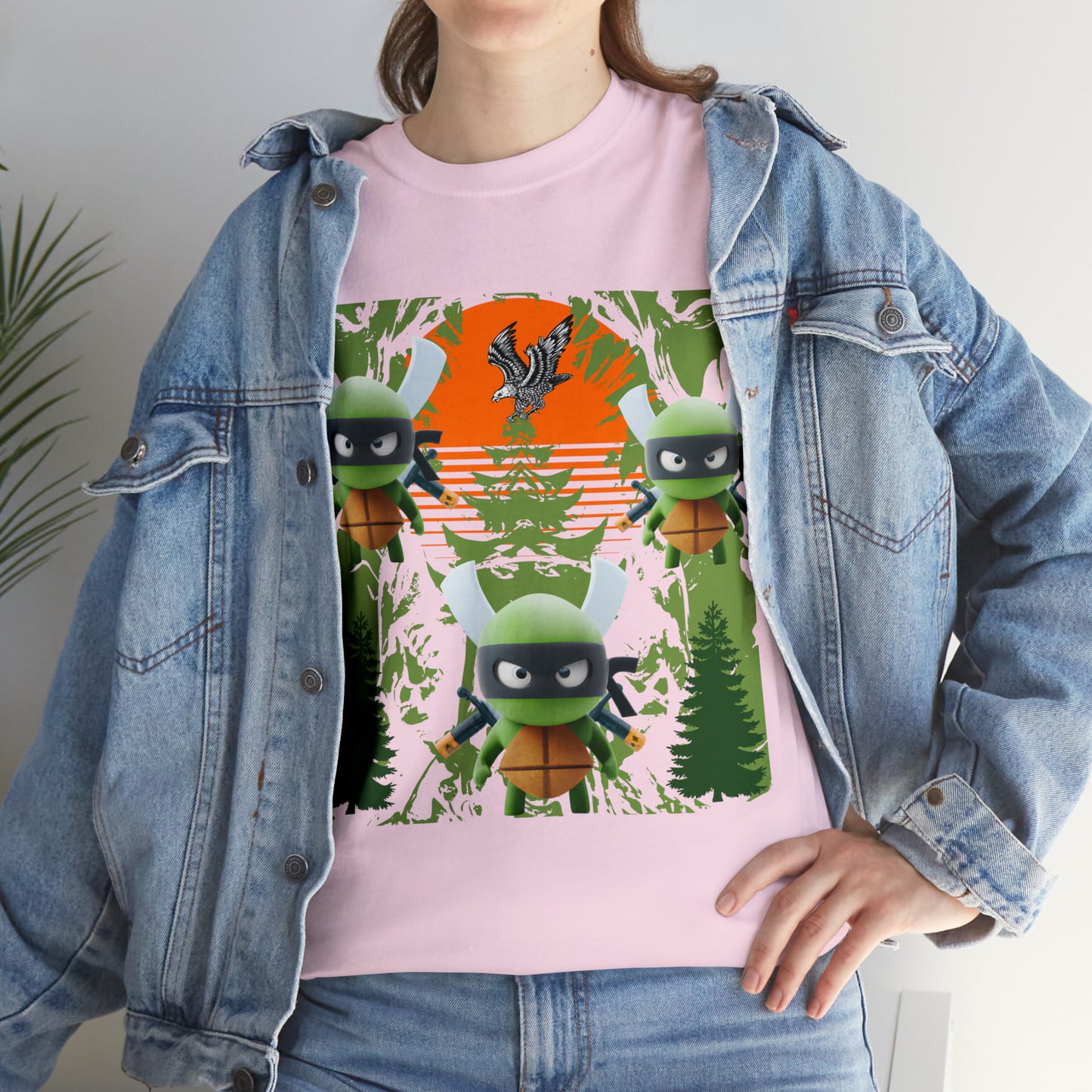 Unisex Heavy Cotton Tee The return of the three ninjas