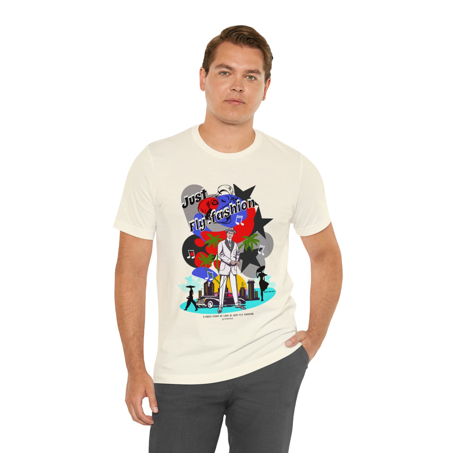 Unisex Jersey Short Sleeve Tee A GREAT STORY OF LOVE
