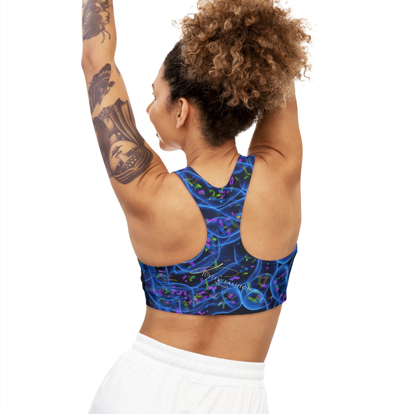 Seamless Sports Bra (AOP) Justflyfashion