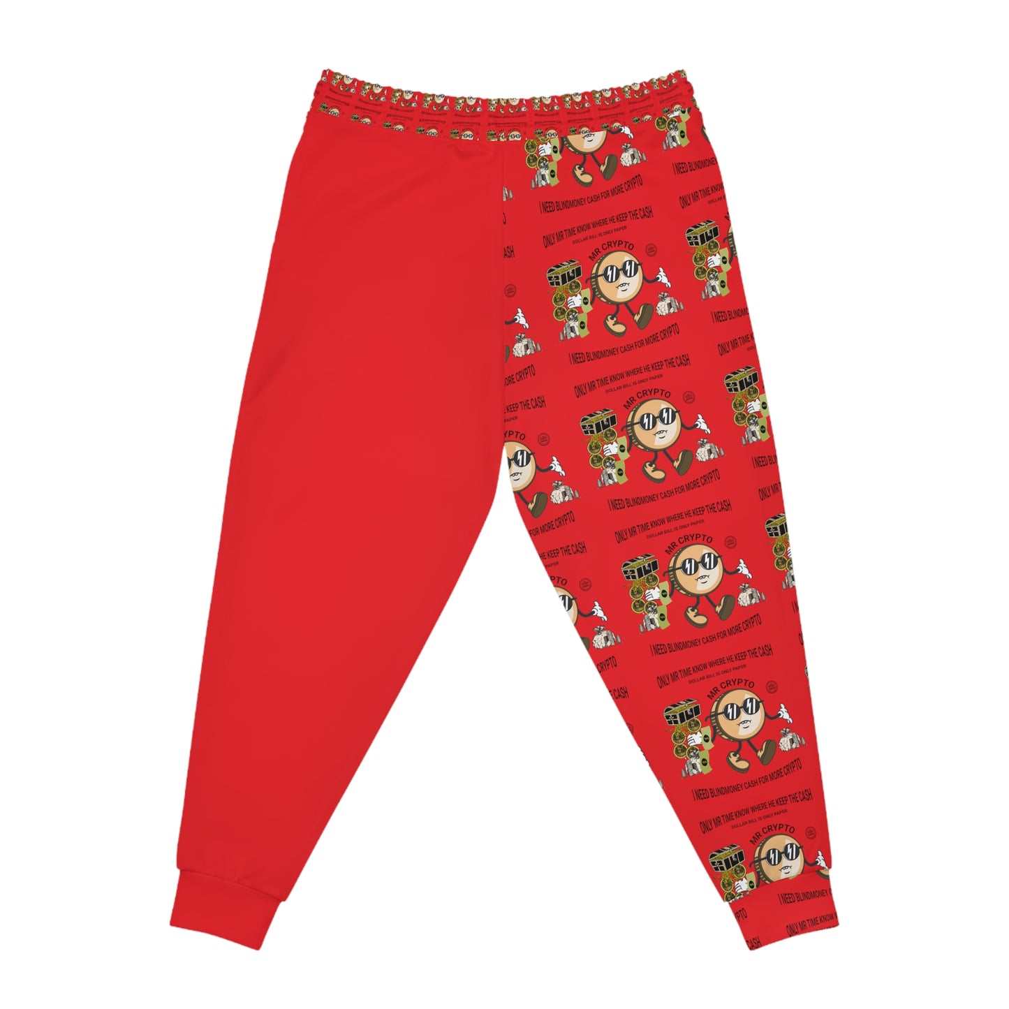Athletic Joggers (AOP) Mr Crypto