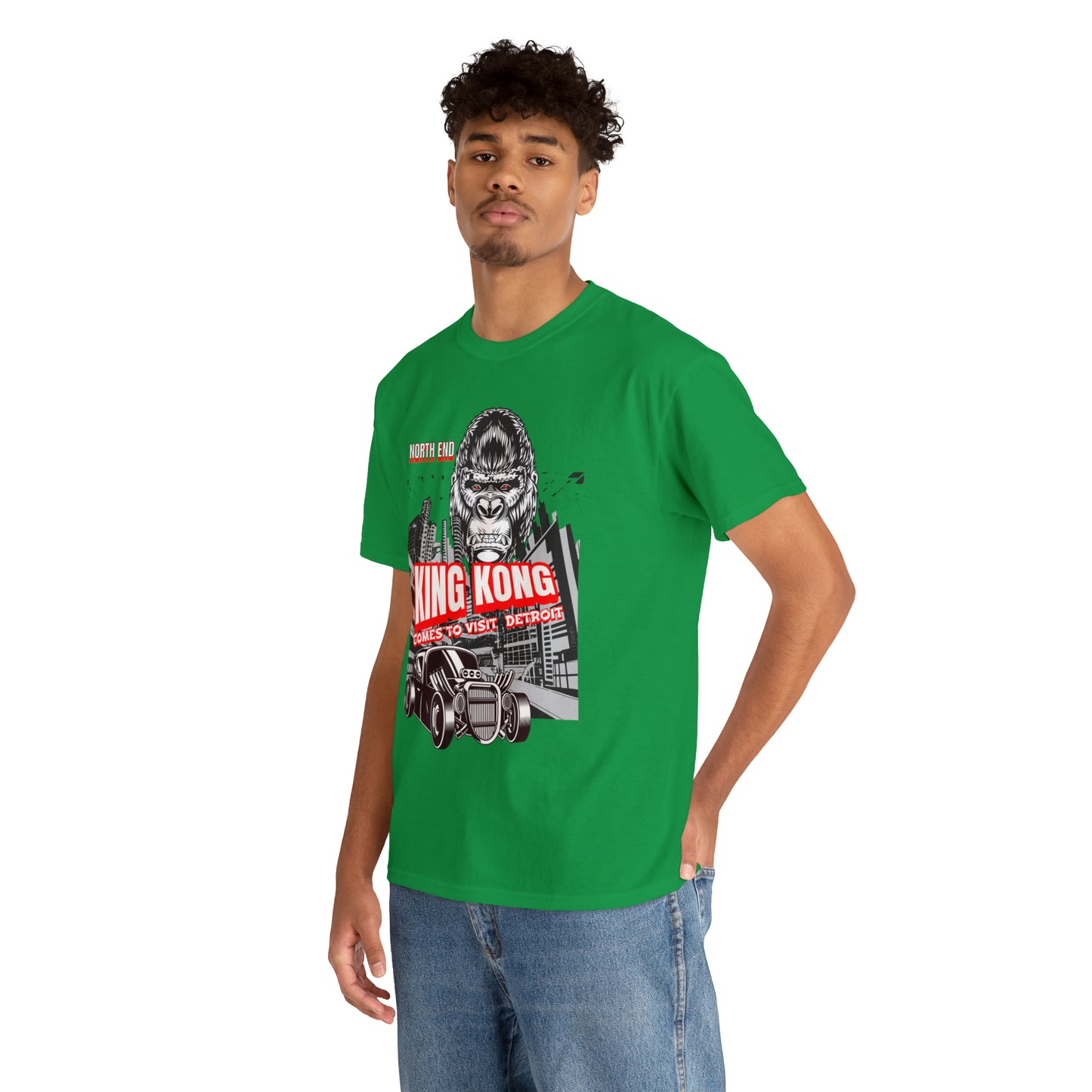 Unisex Heavy Cotton Tee NORTH END KONG