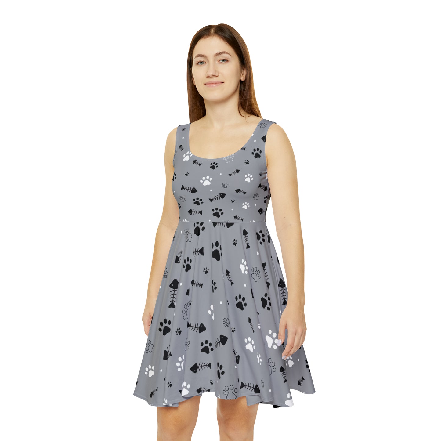 Women's Skater Dress (AOP) JUSTFLYFASHION PATTERN