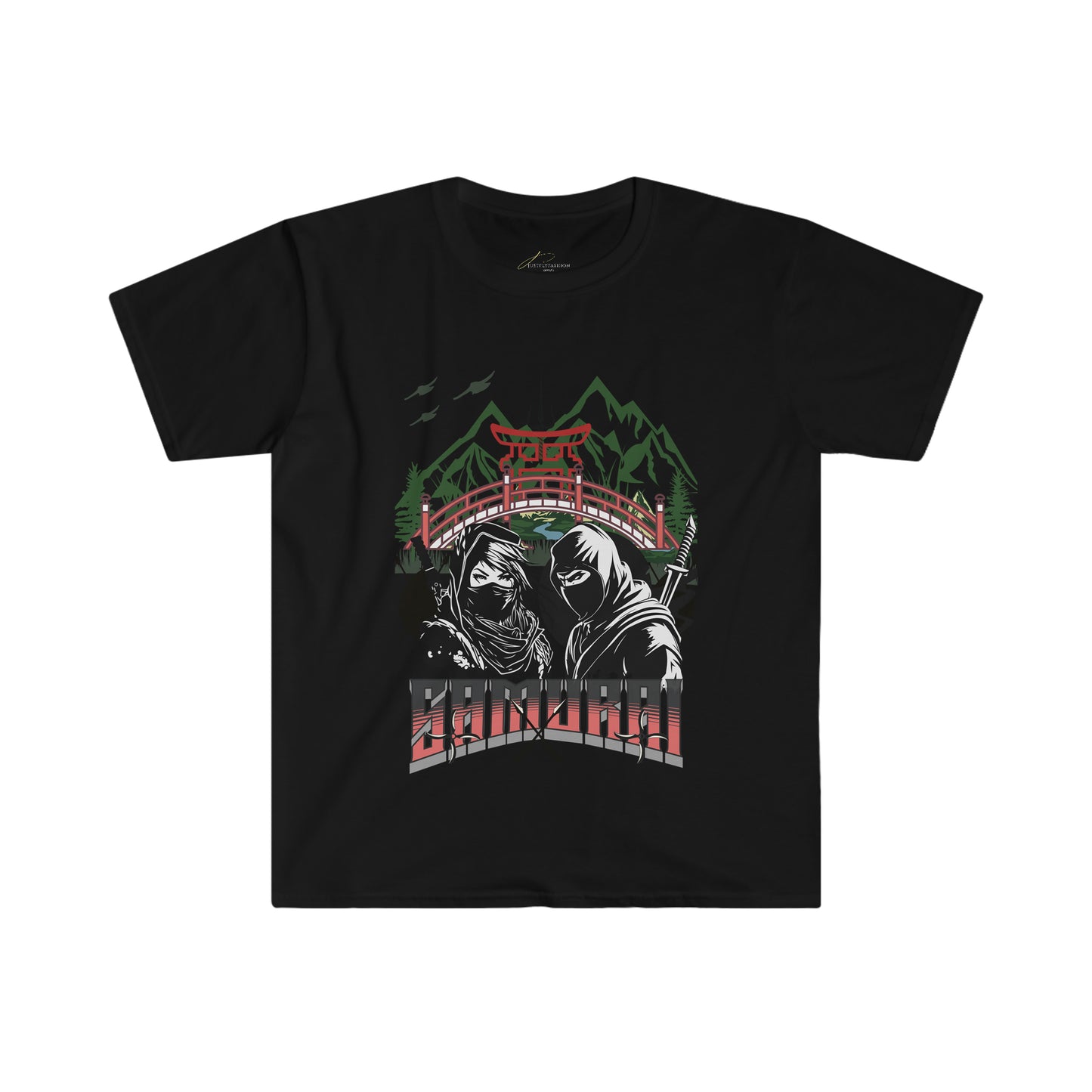 Unisex Softstyle T-Shirt Japanese Samurai