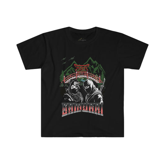 Unisex Softstyle T-Shirt Japanese Samurai