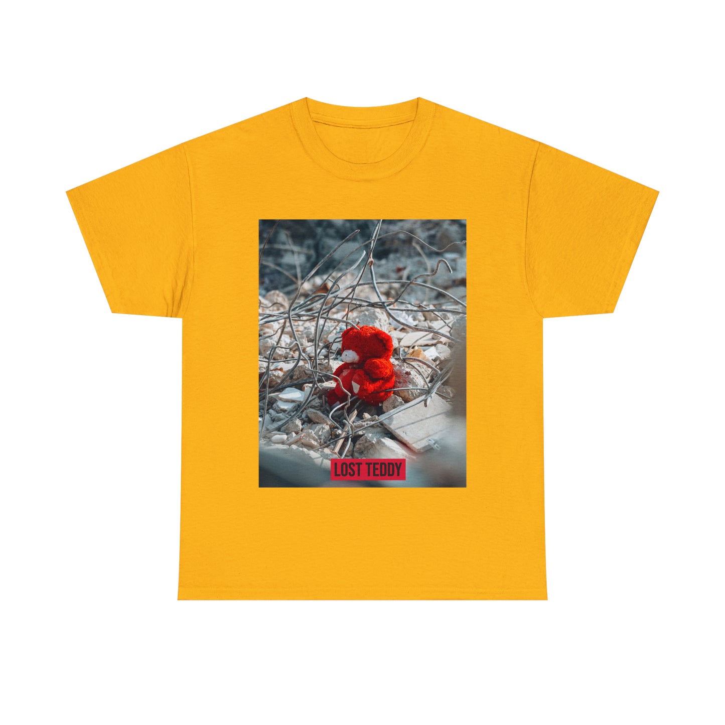 Unisex Heavy Cotton Tee Lost Teddy