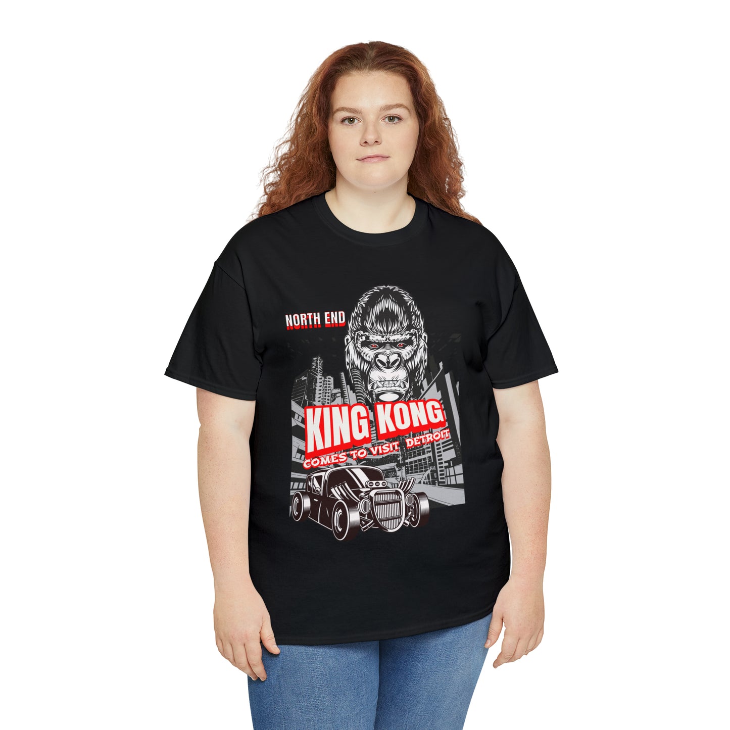 Unisex Heavy Cotton Tee NORTH END KONG