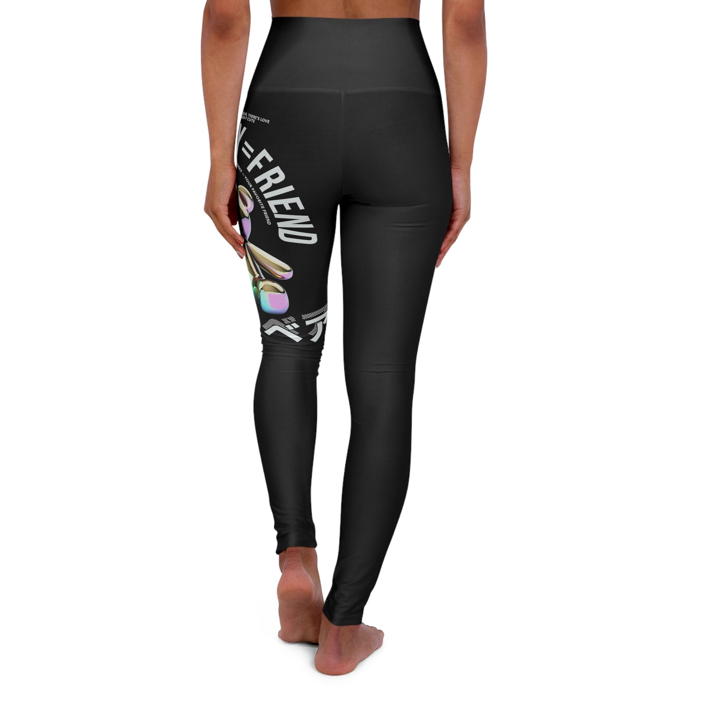 High Waisted Yoga Leggings (AOP)