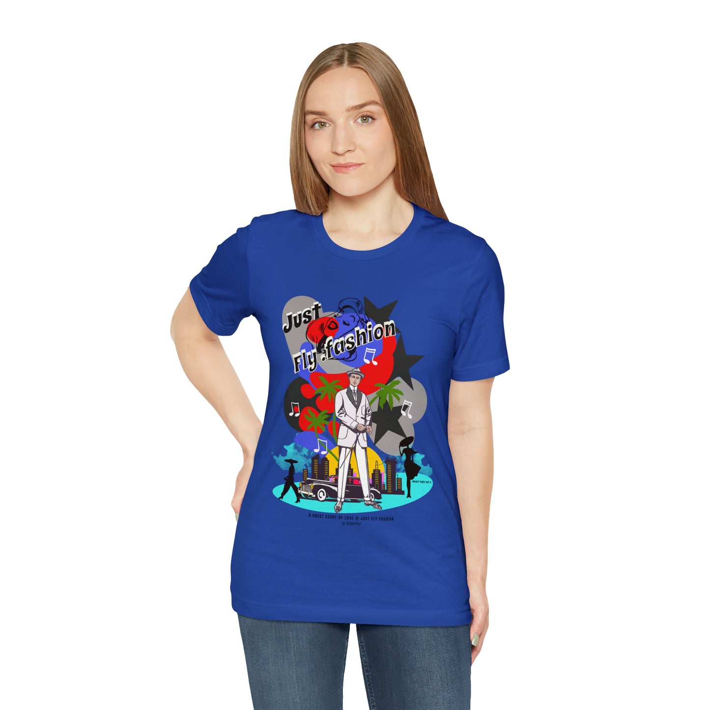 Unisex Jersey Short Sleeve Tee A GREAT STORY OF LOVE