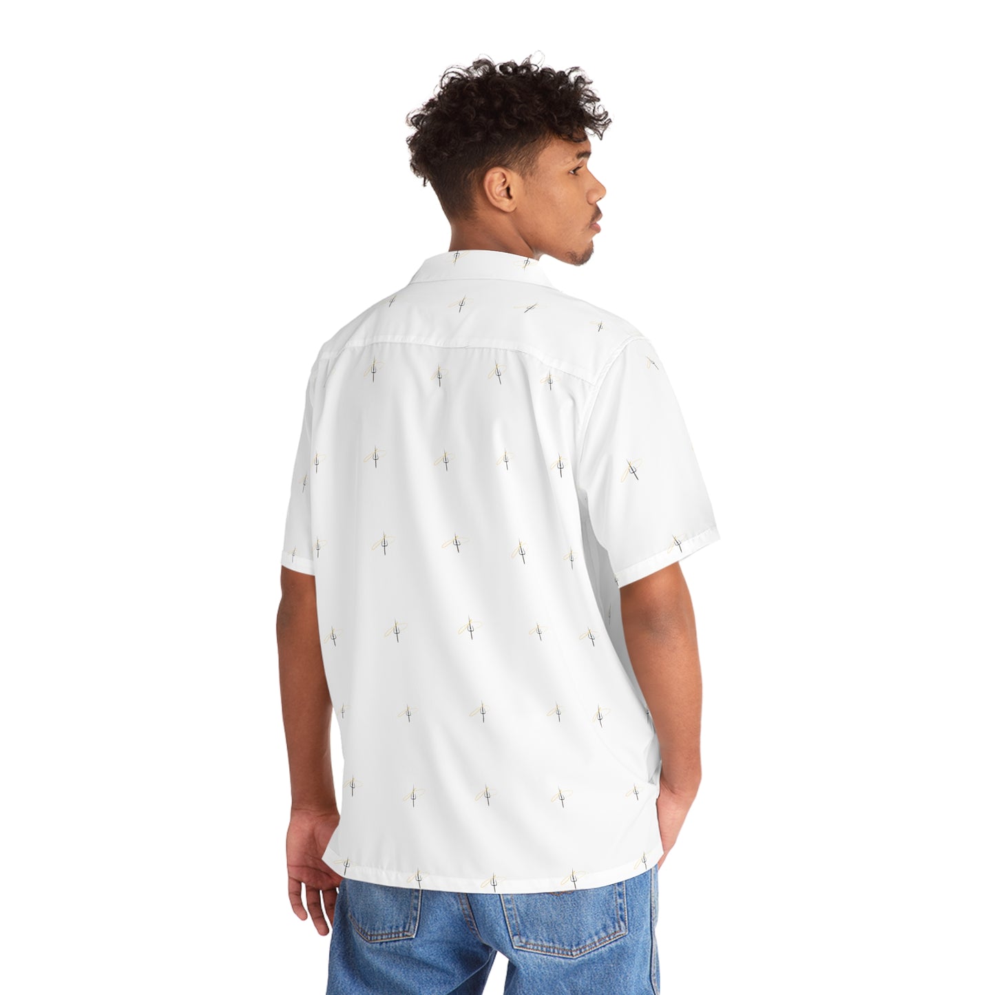Men's Hawaiian Shirt (AOP) Just fly fashion 22
