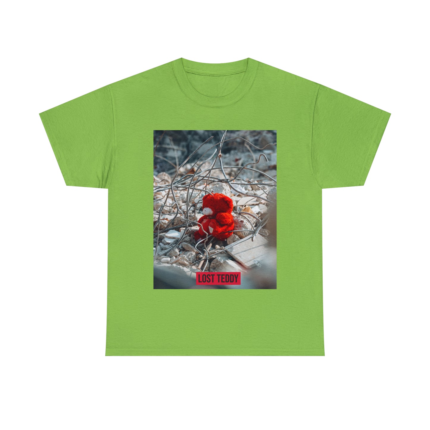 Unisex Heavy Cotton Tee Lost Teddy